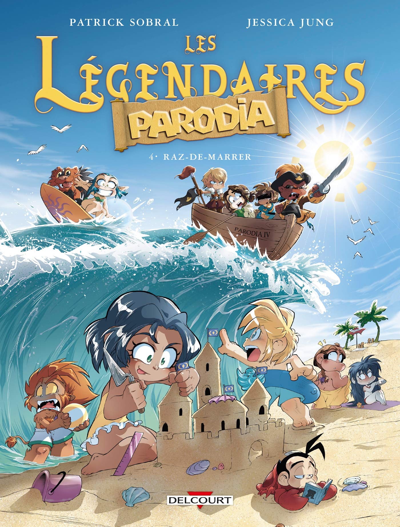 Les légendaires Parodia - Tome 04 Ras de marrer (4)