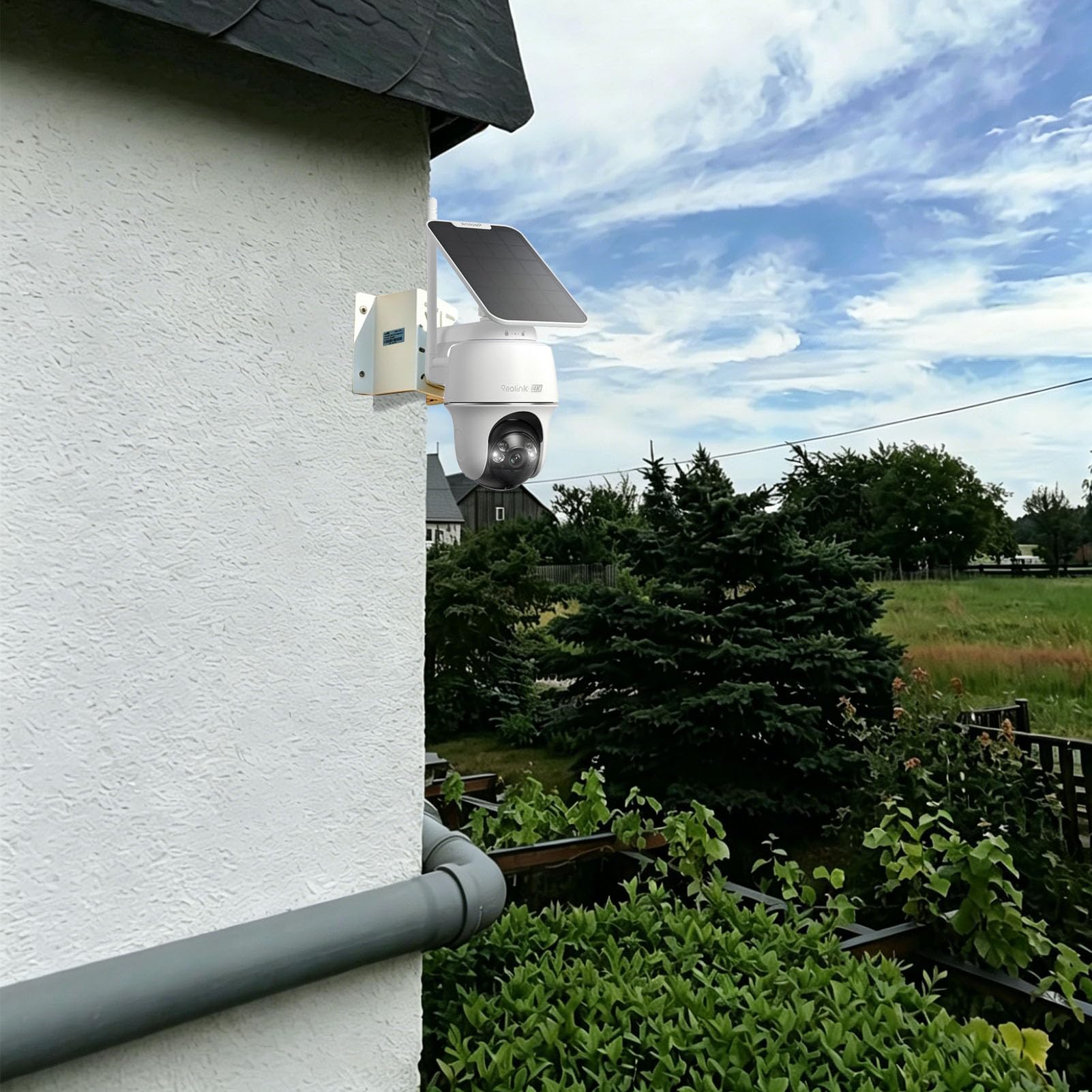 WiTi Support d'angle Universel pour caméra de sécurité, Support d'angle en métal Solide pour Fixation Murale d'angle, adapté aux caméras CCTV, aux projecteurs LED Mural/scène, aux Panneaux solaires