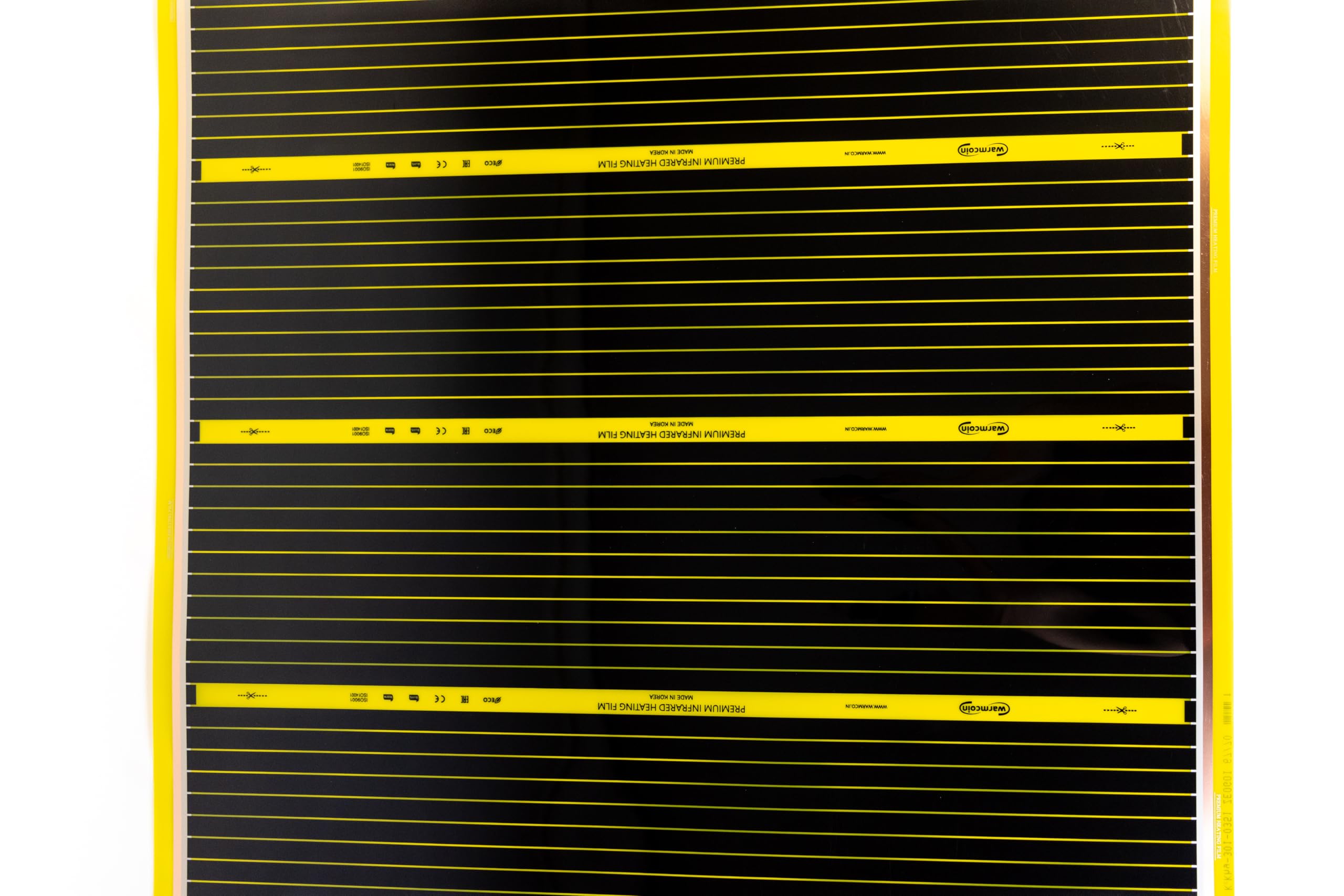 PTC - Pellicola riscaldante a infrarossi, 100 cm, set da 190 W/m², soluzione di riscaldamento a risparmio energetico e costi per nuovi edifici e ristrutturazioni (5 m)