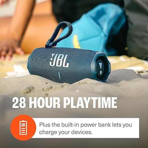 Miniatura 4 de JBL Charge 6 (negro) + paquete con cable trenzado USB-C