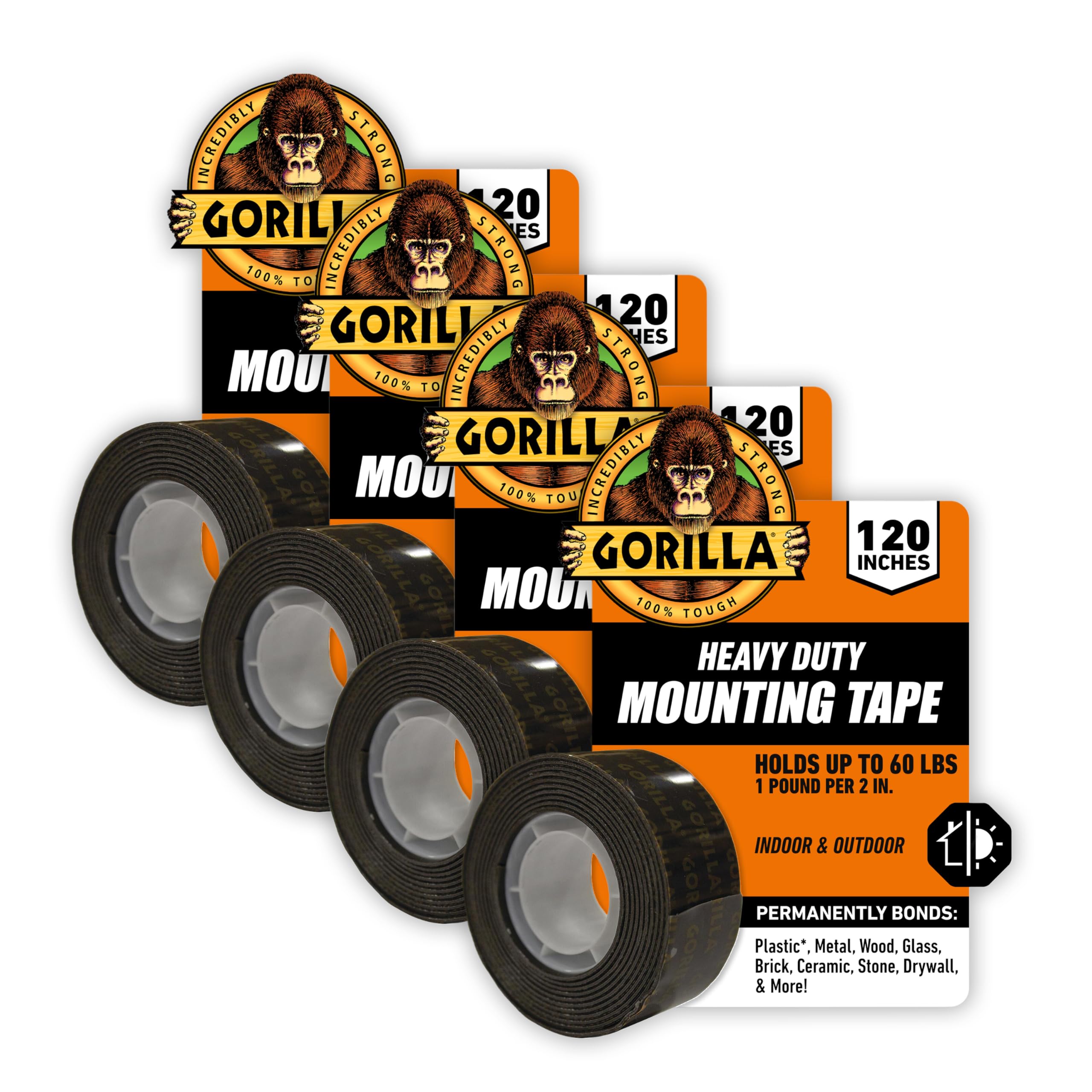 Gorilla Heavy Duty Double Sided Mounting Tape