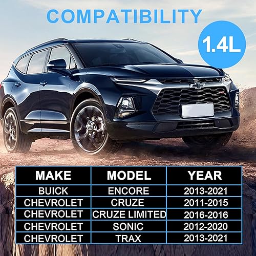 Miniatura 5 de DOFOCH Turbocompresor turbo con kit de juntas para Chevy Chevrolet Cruze 2011-2019, Buick Encore 2013-2021, Sonic 2012-2020, Trax 2013-2021 - 1.4L