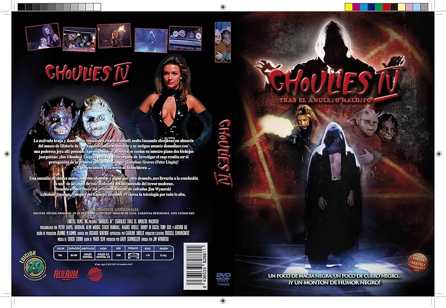 Amazon.com: Ghoulies IV Trás el Amuleto Maldito DVD 1994