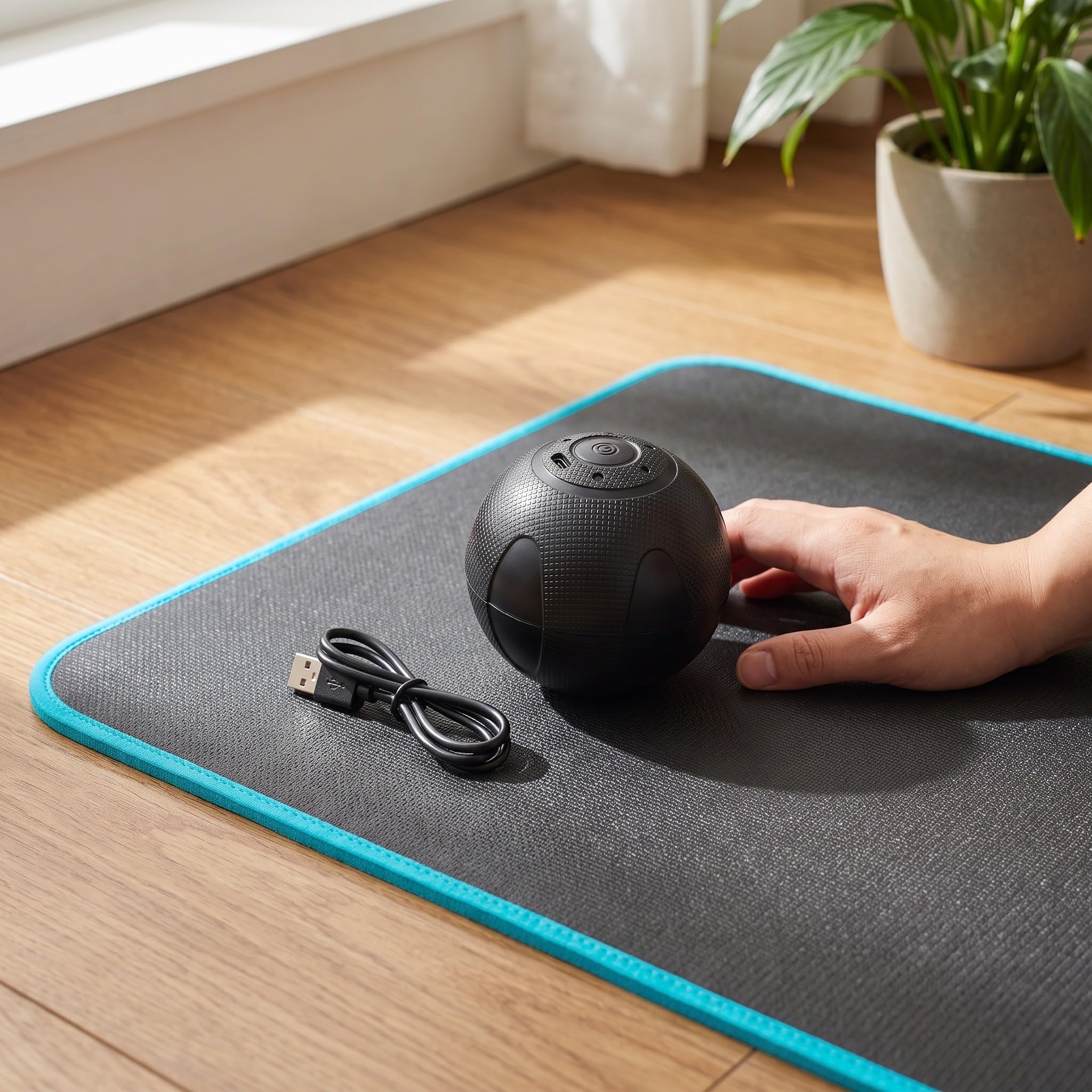 Didiseaon Rodillo de masaje vibratorio para una relajación muscular