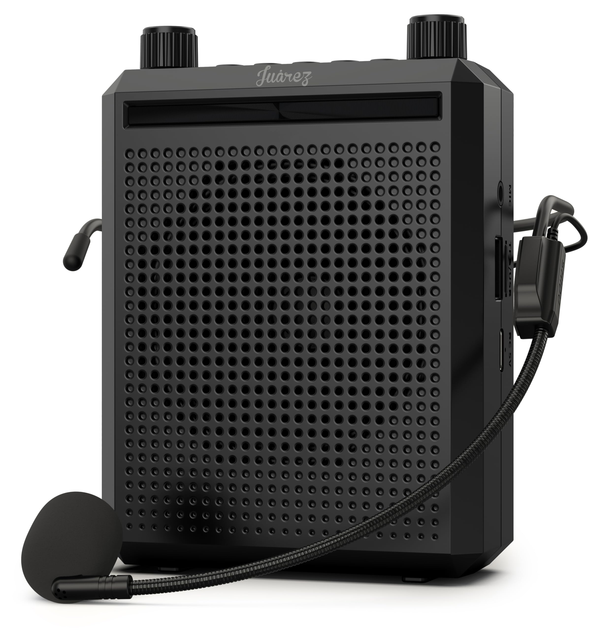 Juarez JRZPA82 Voice Amplifier PA System with Bluetooth 6.0, 10W Speaker, 10 Hours Battery, Wired Mic with Echo & Recording, TF/USB Playback for Teaching, Yoga & Guided Tours, Colleges-image-36