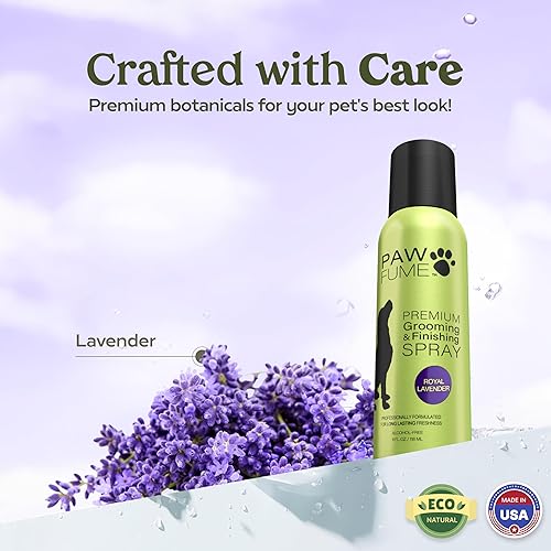 Miniatura 6 de PAWFUME Premium Grooming Dog Spray (lavanda) + limpiador de oídos para perros