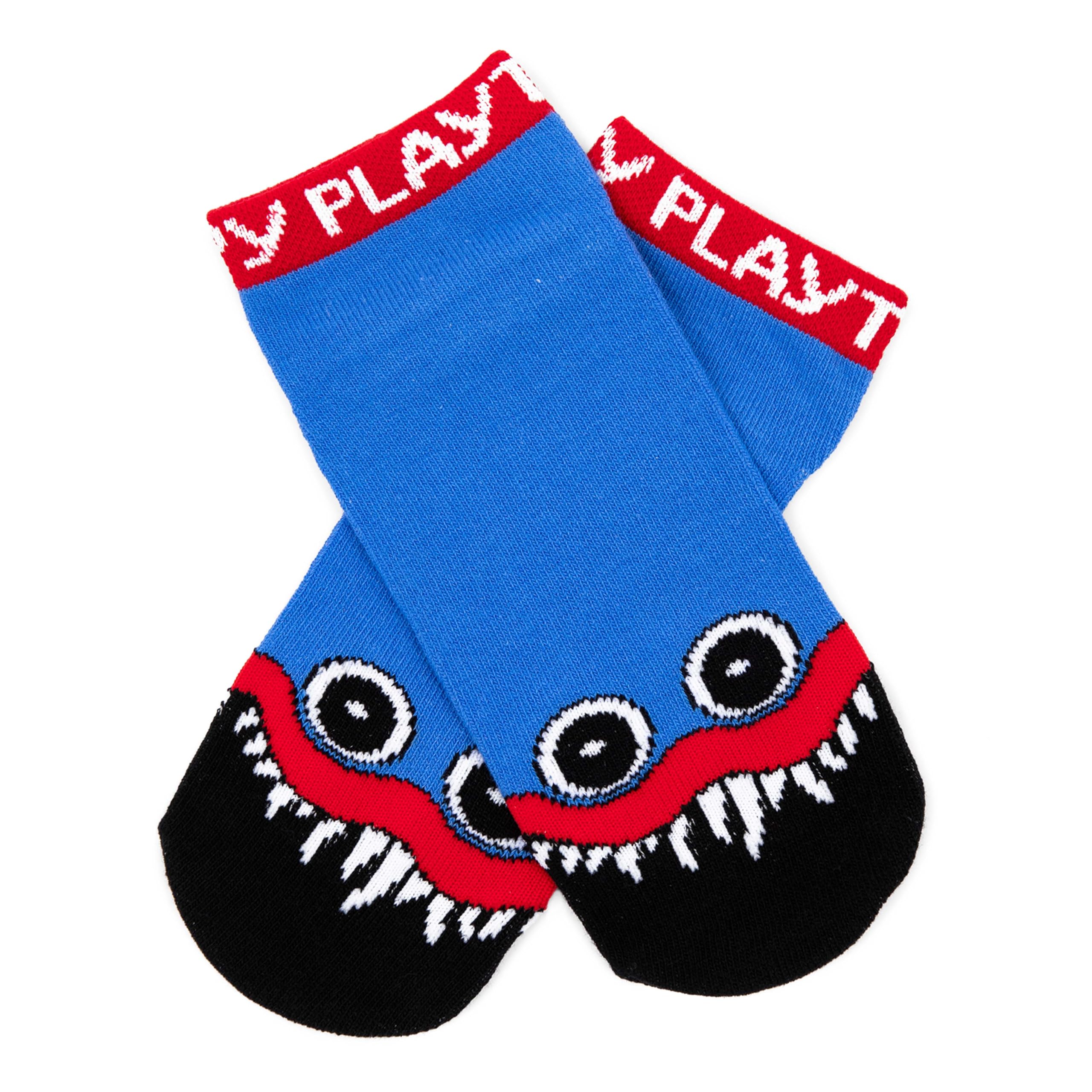 Poppy Playtime - Scary Huggy Wuggy - Calcetines tobilleros (unisex), paquete de 2