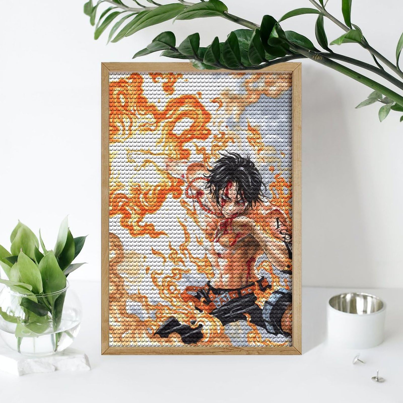 Amazon.co.jp: ダイヤモンドアート ワンピース エース 火拳 ONE Amazon.co.jp: ダイヤモンドアート ワンピース エース 火拳 ONE