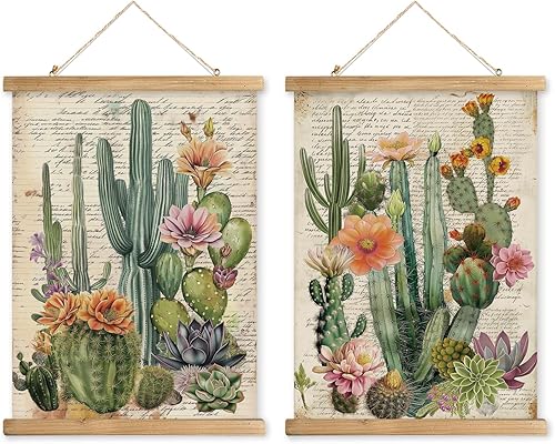 Miniatura 22 de XIAOAIKA Póster de botánica vintage con marco de madera, tabla de plantas venenosas antiguas, arte educativo botánico con especies peligrosas, 1