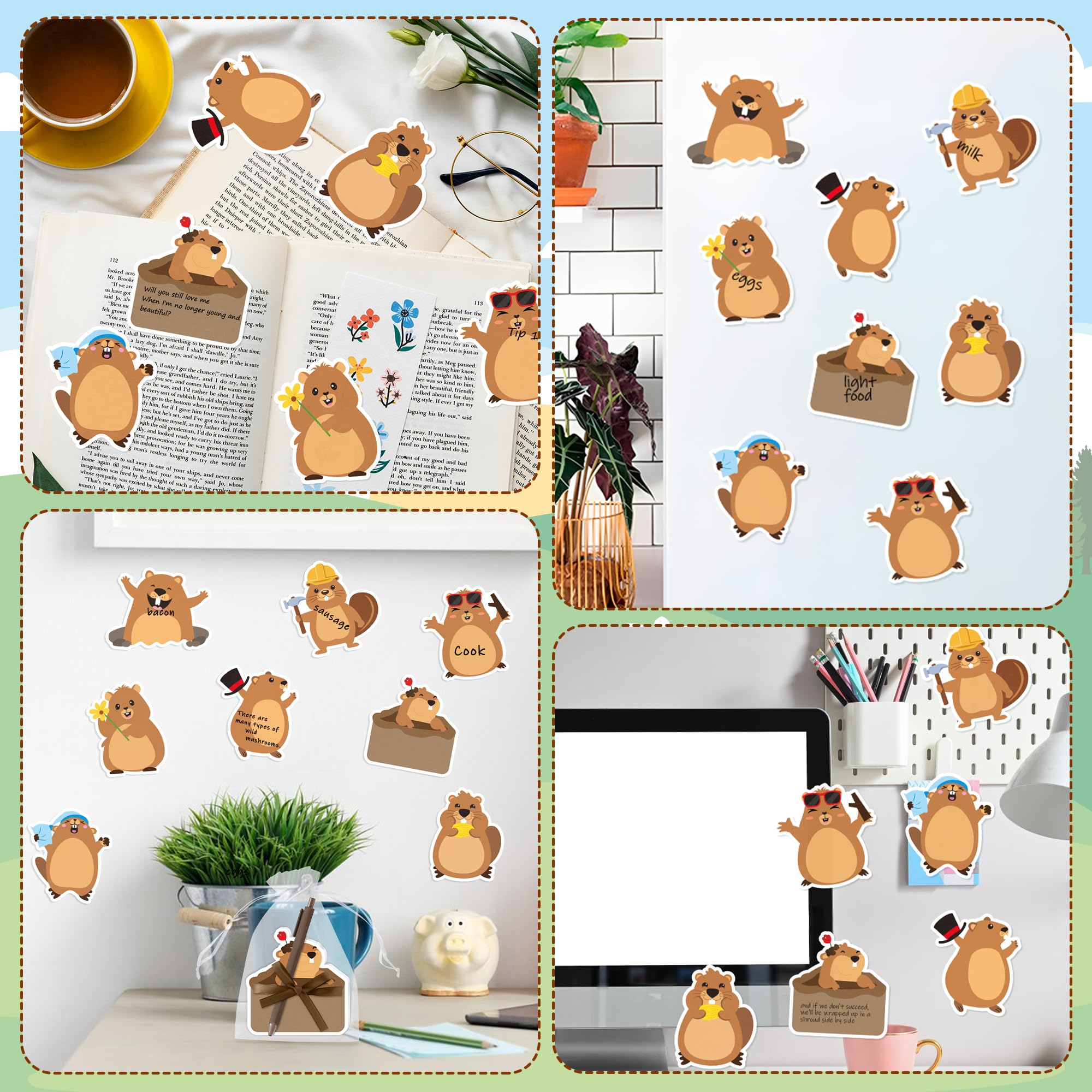 CJiangpo CJ-Groundhog Notizblock-Set 97P
