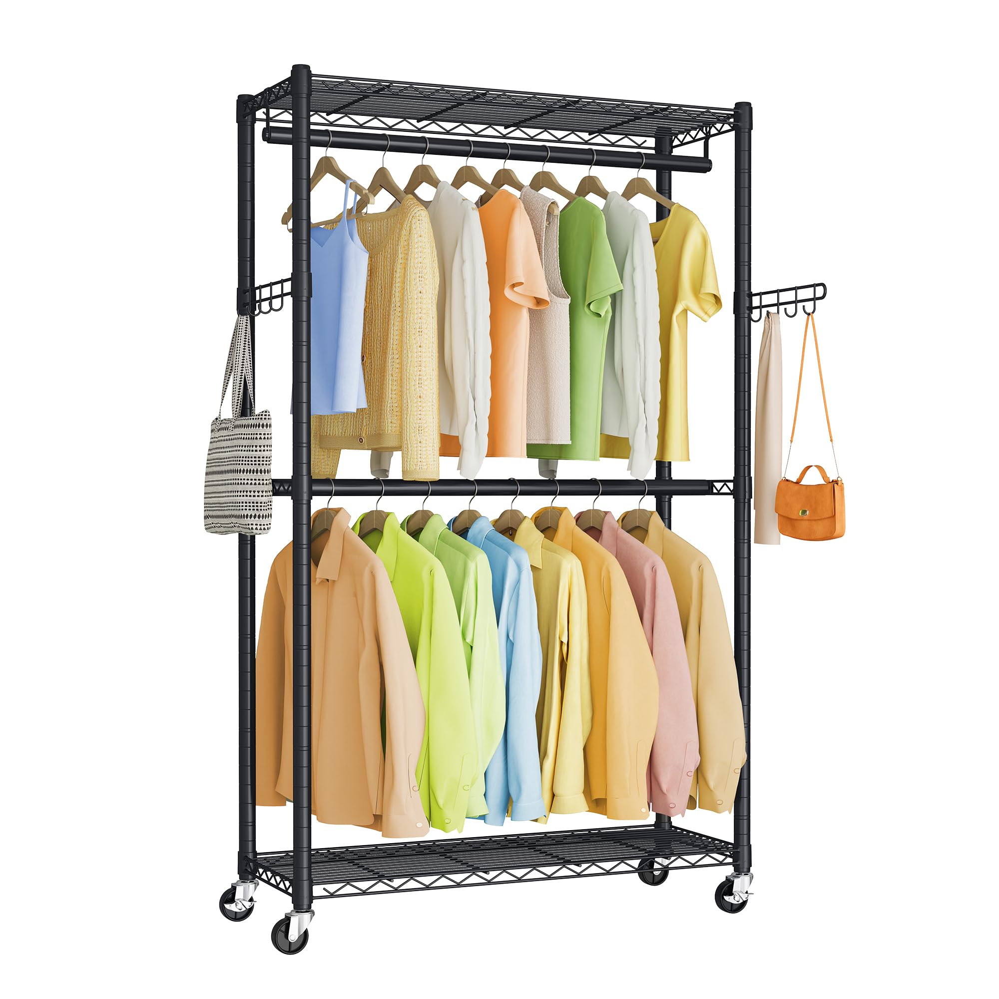 songmics portant à vêtements sur