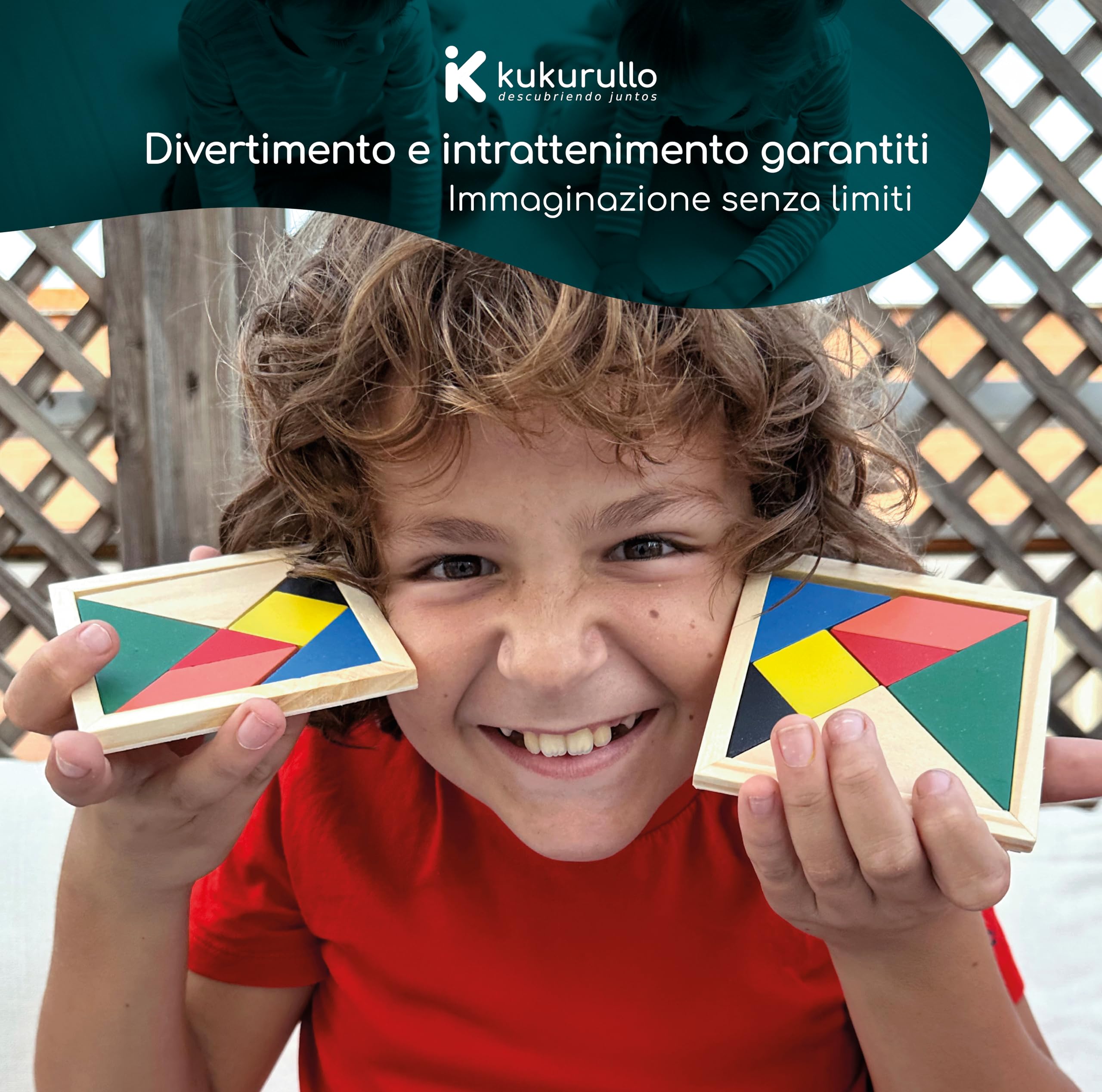 Tangram Bambini Pack 15 - Giochi Educativi | Regalini Fine Festa Compleanno | Gadget per Bambini