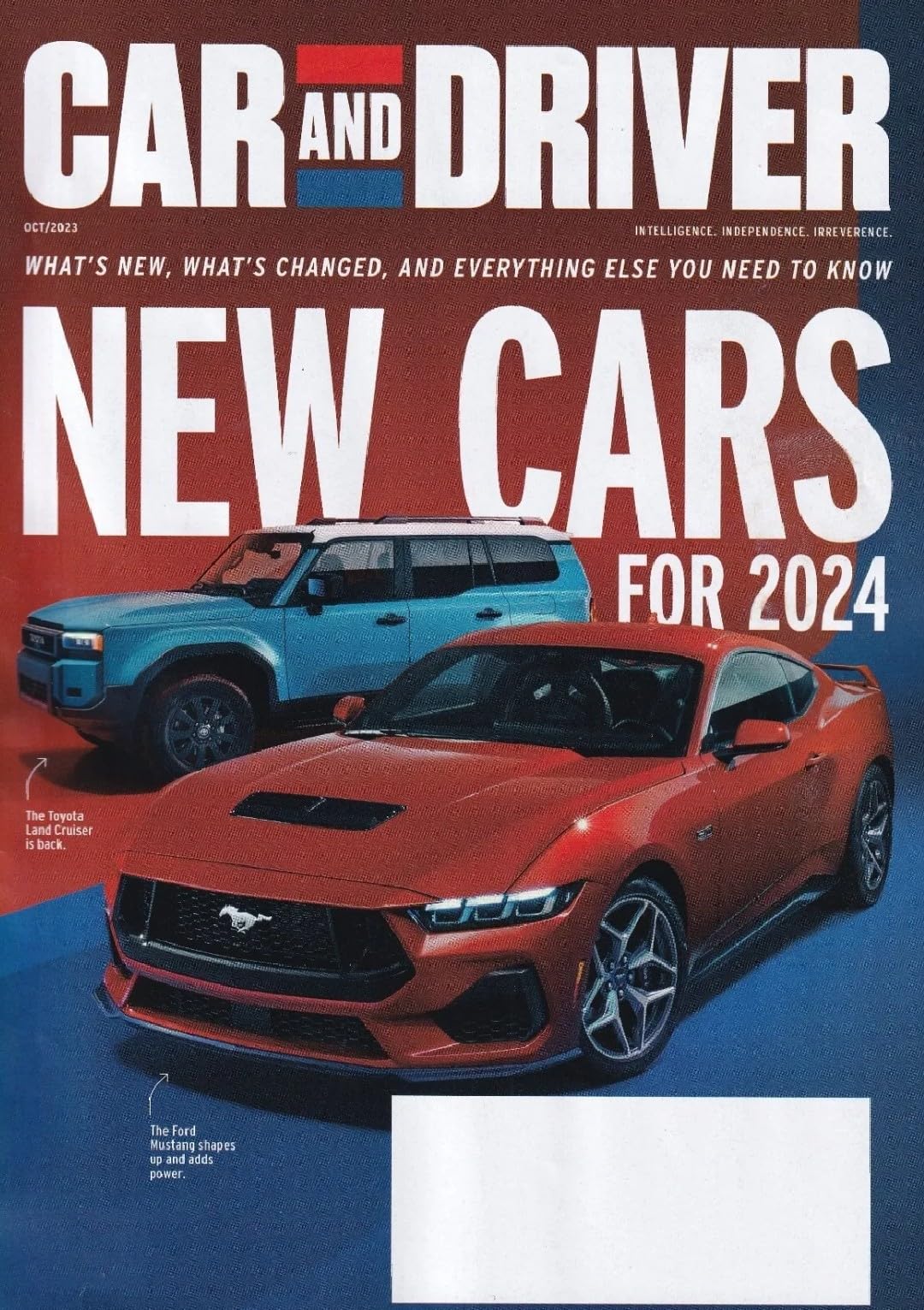 Car and Driver Magazine October 2023 Whats's New, What's Changed, And Everything Else You Need To Know