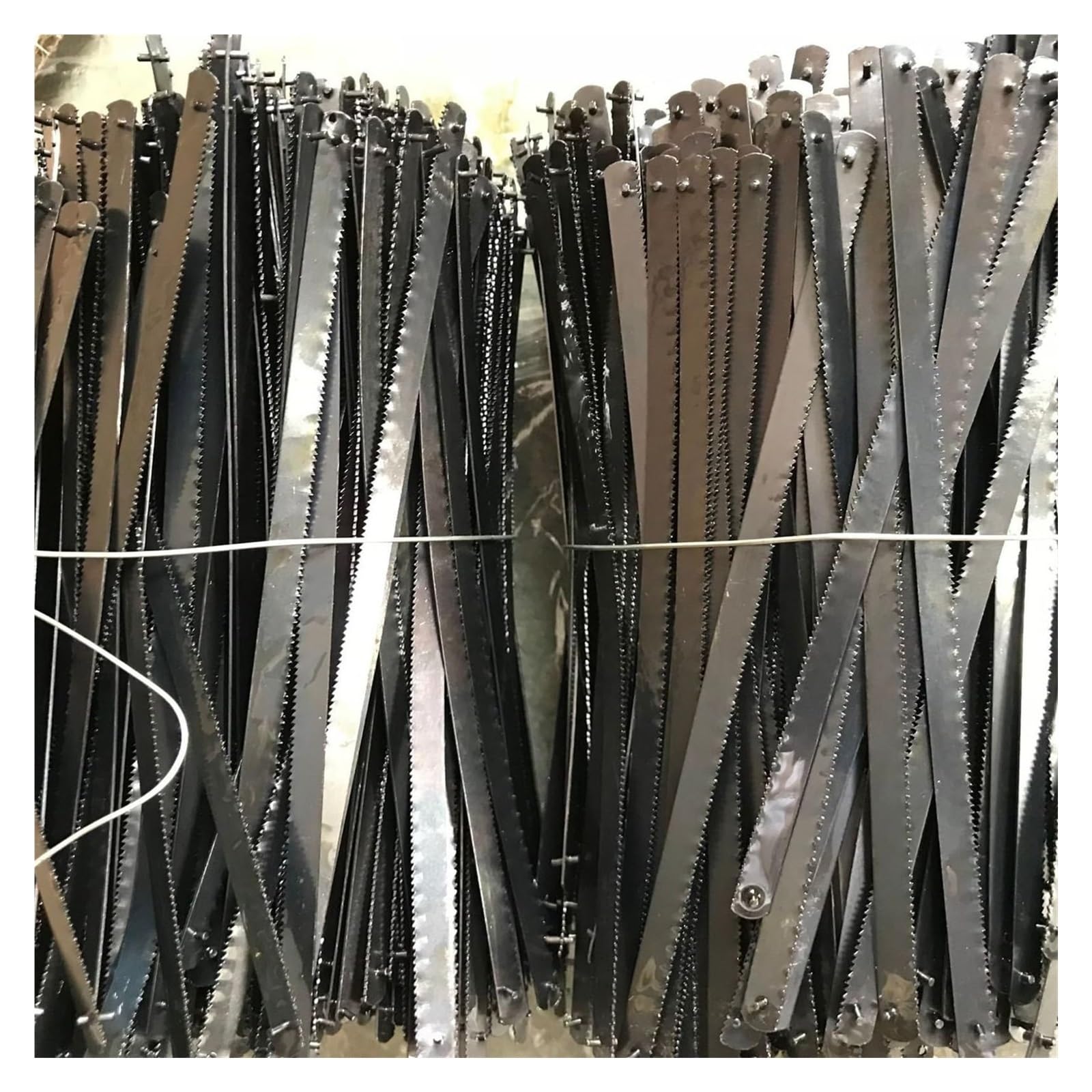 Sierra de marquetería, 20 piezas de repuesto for el extremo del pasador de la hoja de Sierra de calar, pasador de hoja de Sierra de calar de 6 "para sierra de jardín, corte de metales blandos de mader