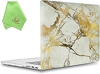 Vista 28 de UESWILL Funda de Carcasa Rígida Mate Compatible con MacBook Pro (Retina, 13 pulgadas, principios de 2015/2014/2013/finales de 2012), Modelo Negro