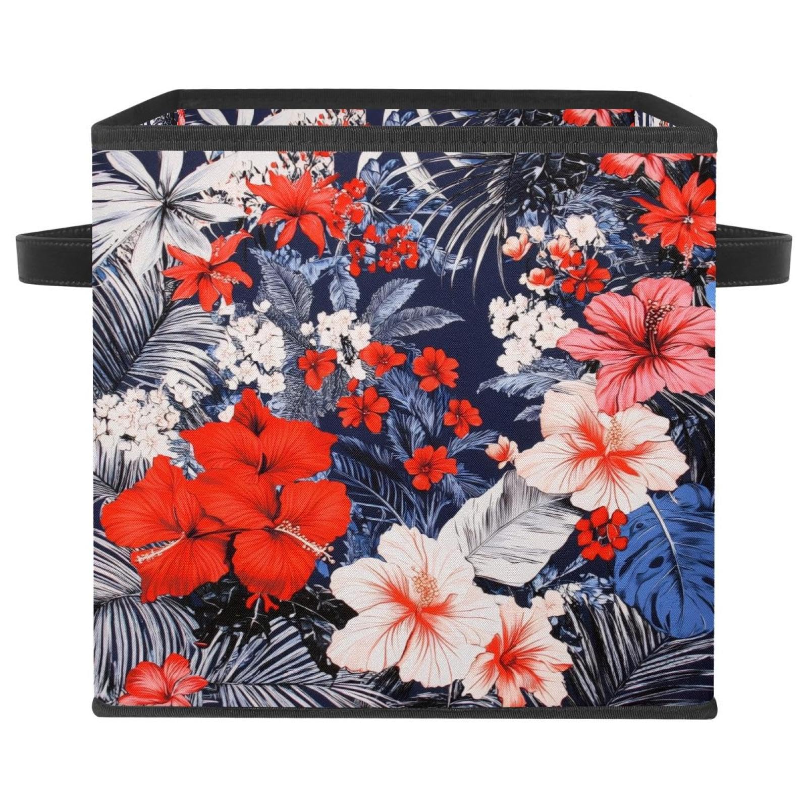 Panier de rangement pliable en tissu Oxford pour étagère contre le bazar du dressing