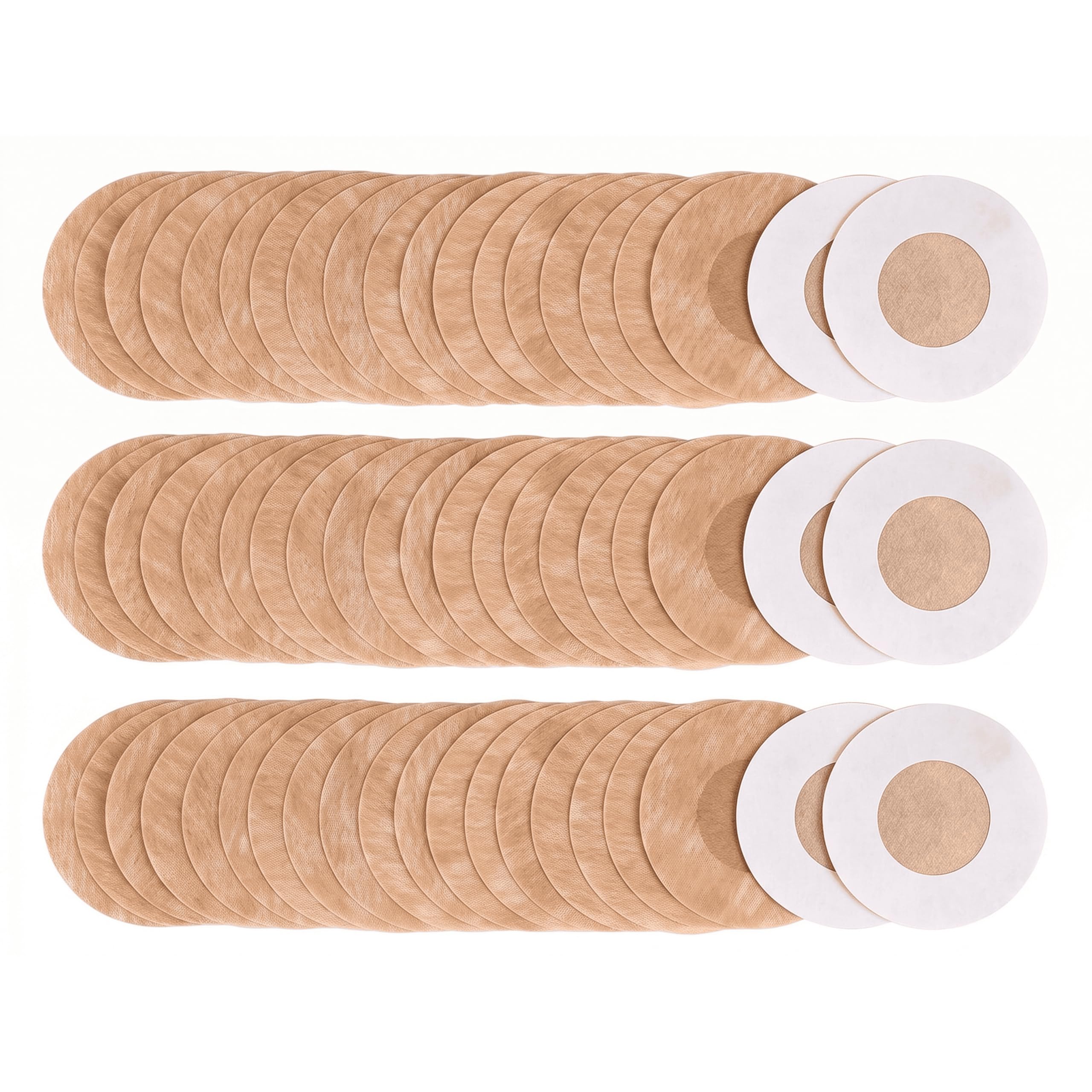 jesmera curves Nipple Cover Reusable for Women| Nipple Pasties Silicone - Premium Ultra Thin |Invisible & Skin Friendly Adhesive|Up to 12 Hrs Sticking Capacity |Reusable Cloth Bag - 30 Pcs-picture-1