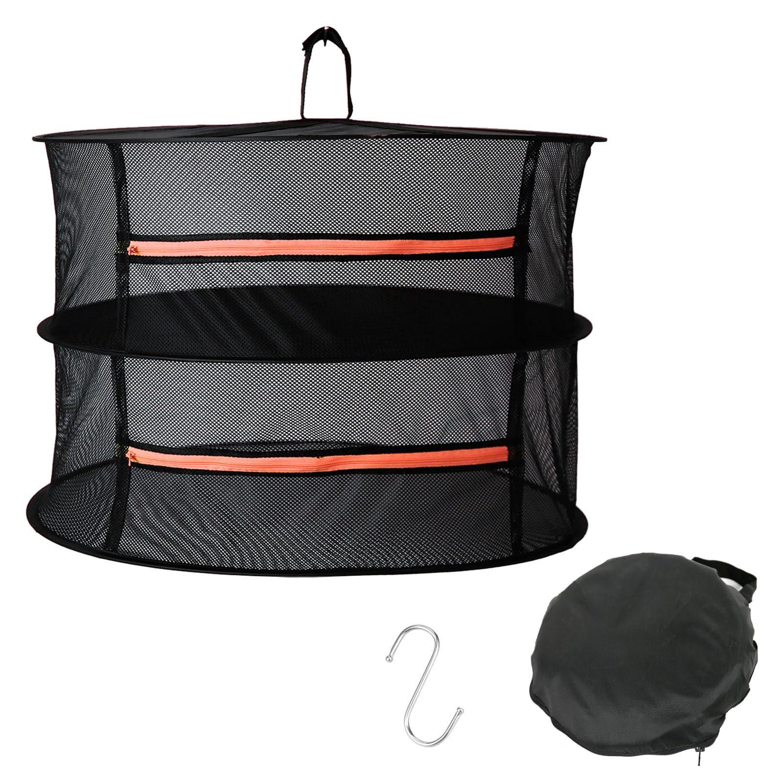 XCRPRT 2 Pack Großen Faltbare Wäschekörbe 75L, Aufbewahrungs