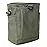 Tactical Molle Drawstring Magazine Dump Pouch, Adjustable Military Utility Belt Fanny Hip Holster Bag Outdoor Ammo Pouch (Army Green)