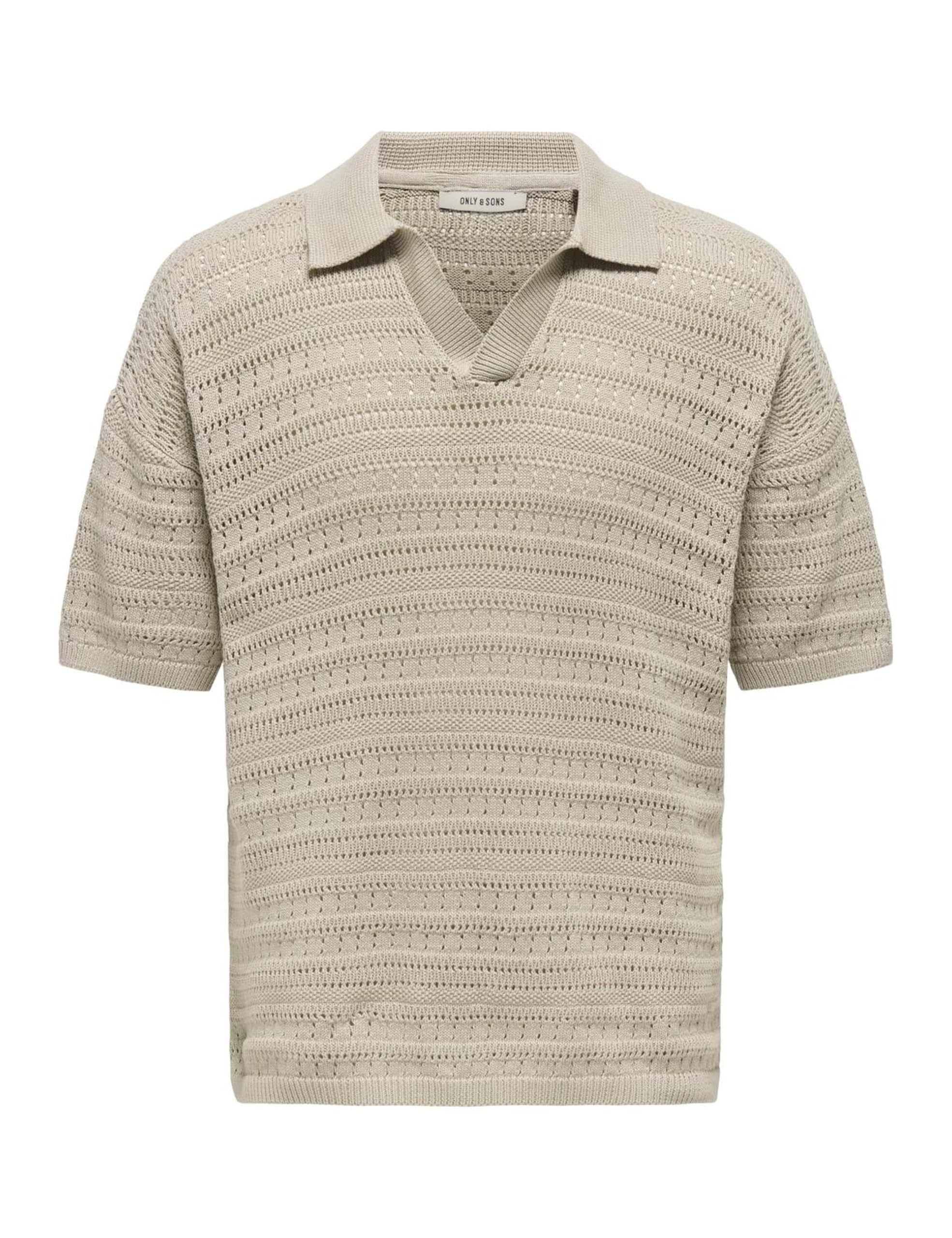 Only & Sons Male Polo ONSGRAYSON Gestricktes Poloshirt