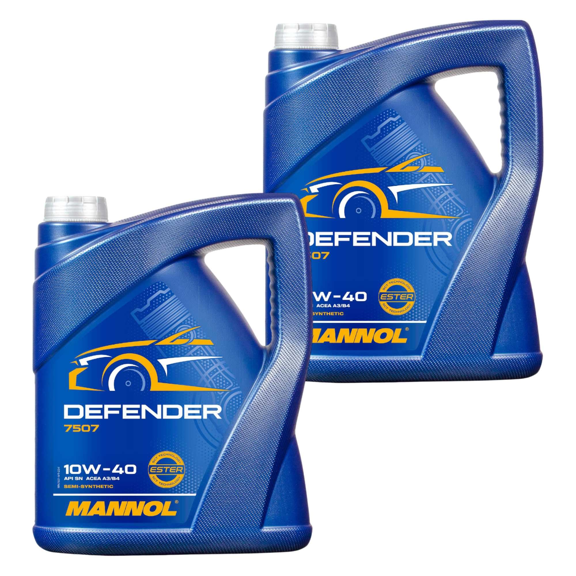 Set 85448263 MN7507-5 10L Original MANNOL Defender 10W-40 API SL/CF Öl Motoröl