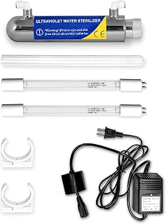 Ultraviolet Light Water Purifier Reverse Osmosis UV Sterilizer 6W, 1GPM