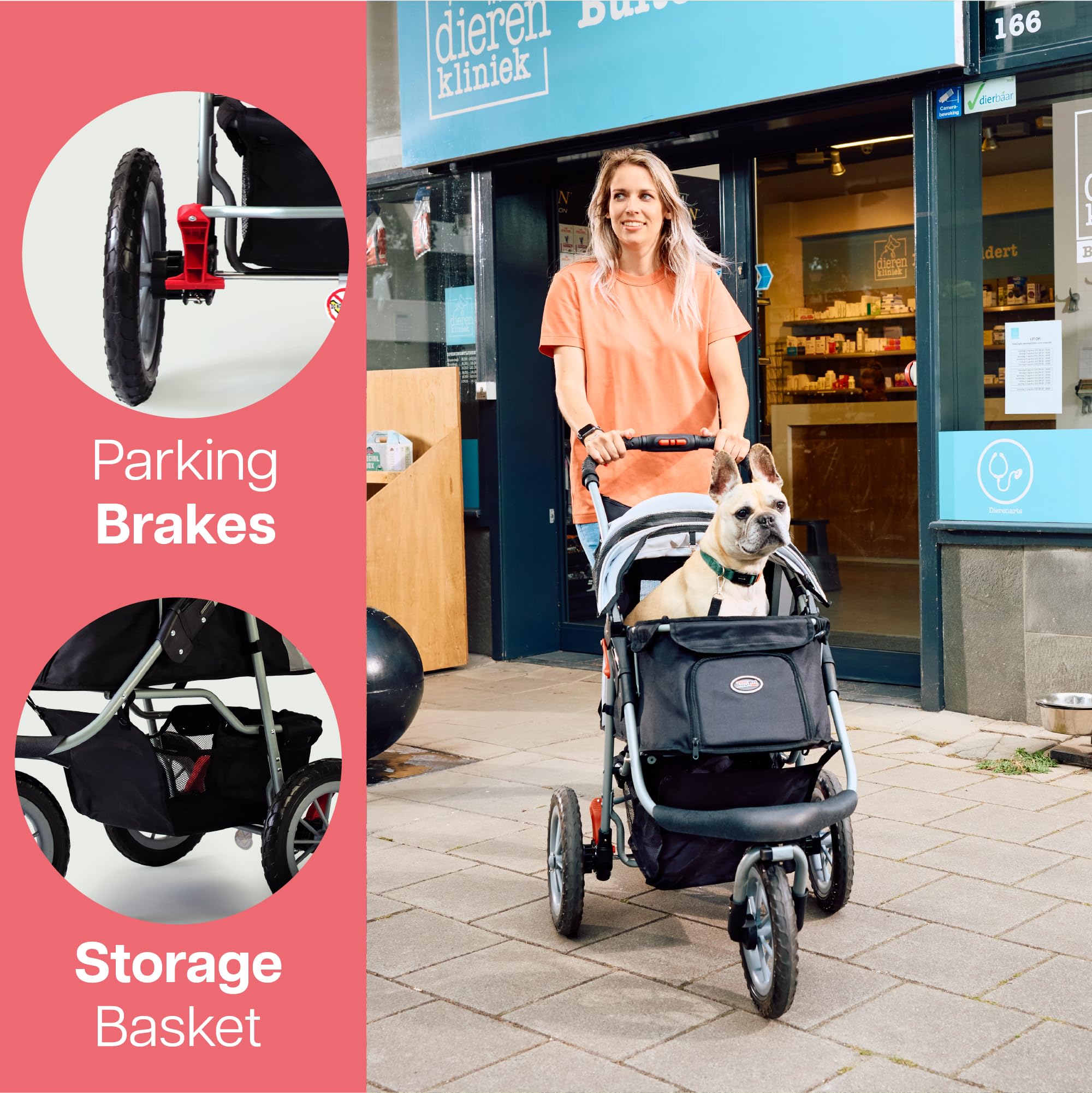 Innopet IPS-071/BS Buggy Comfort EFA ECO, wielokolorowy