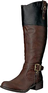 Rampage Women's Ivelia Fashion Knee High Casual Riding Boot (Available in Wide Calf) - coolthings.us