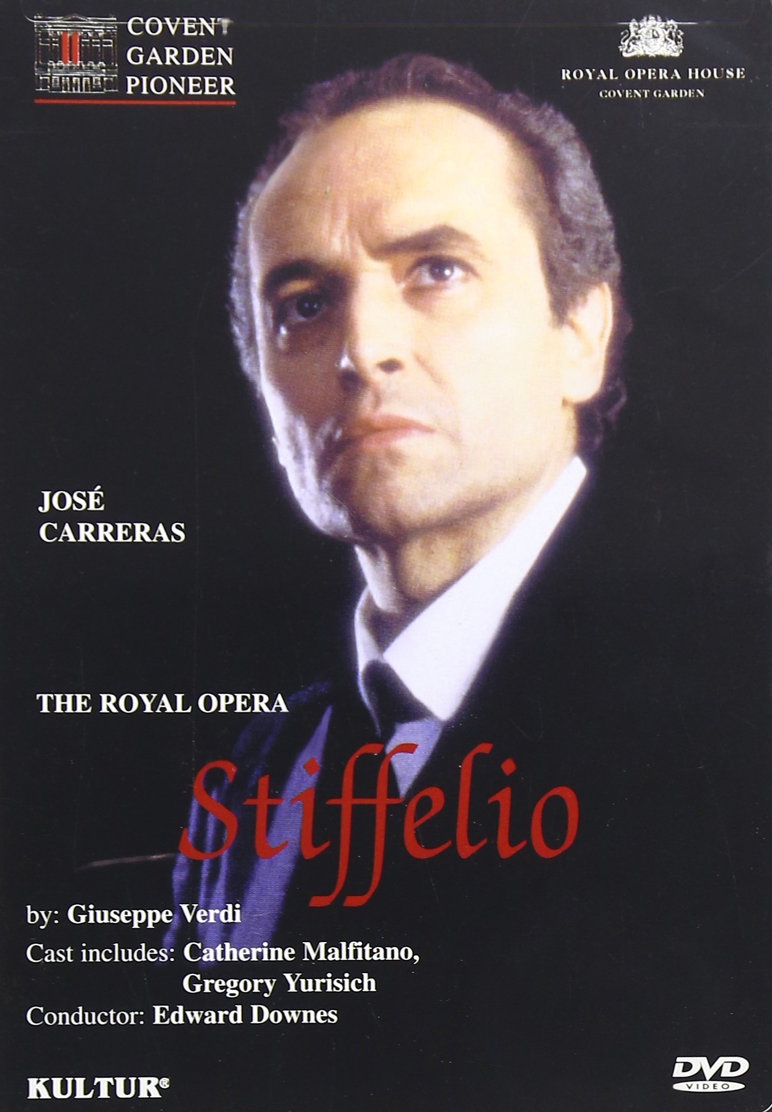 Verdi - Stiffelio / Downes, Carreras, Malfitano, Royal Opera Covent Garden [DVD]