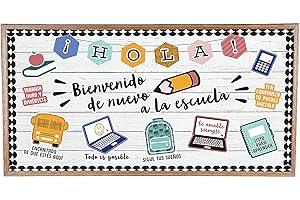 Fun Express Spanish Back to School Bulletin Board Set