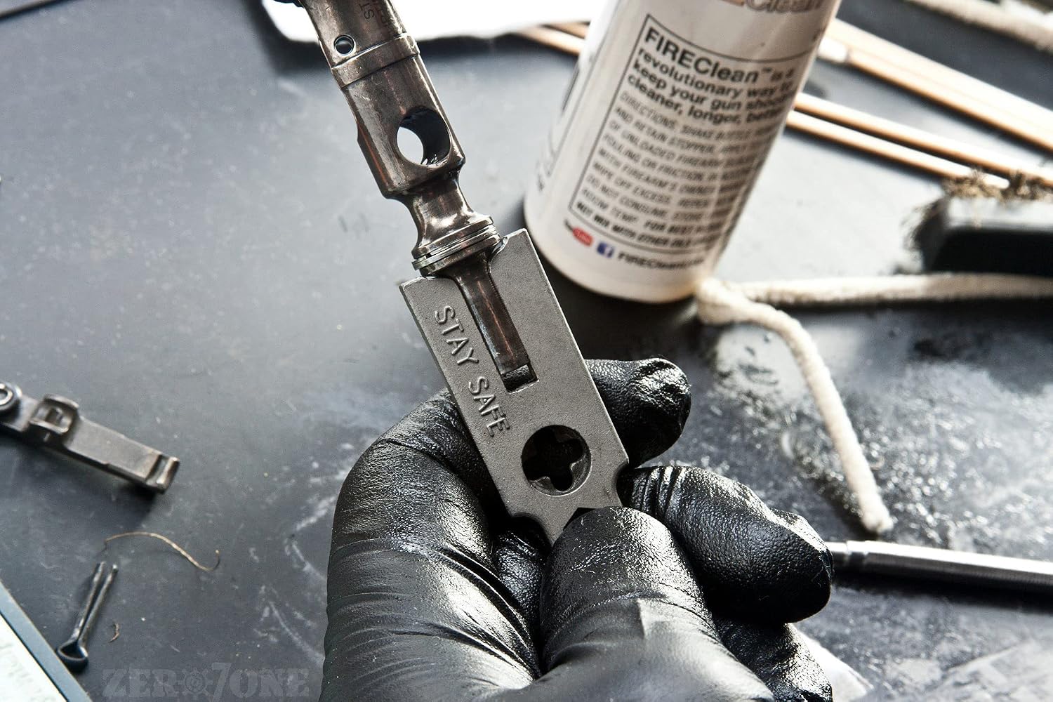 Combat Application Tools Barrel Scraping Tool for Gun Cleaning and Maintenance