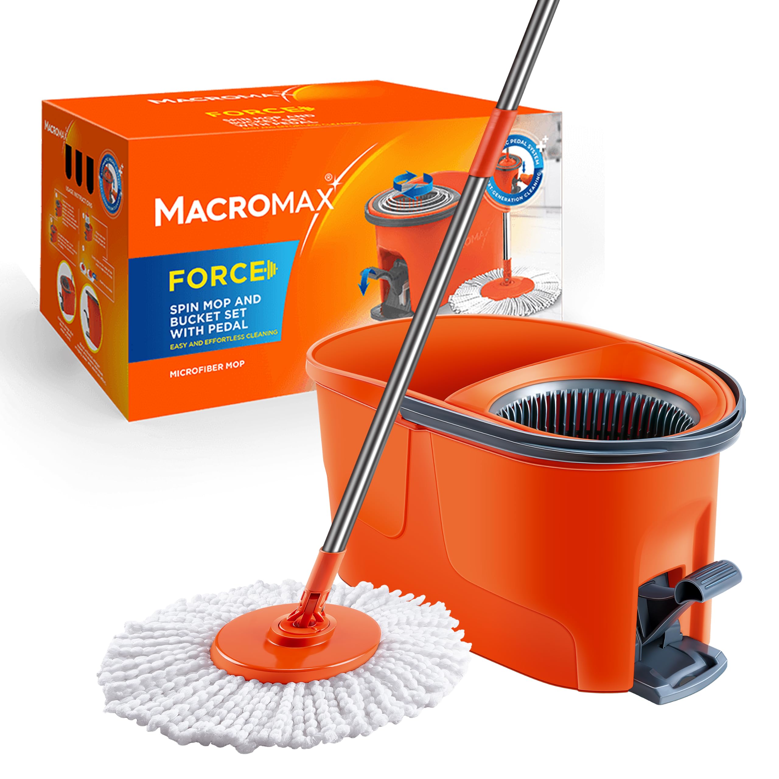 MACROMAX FORCE PEDALLI OTOMATİK TEMİZLİK SETİ