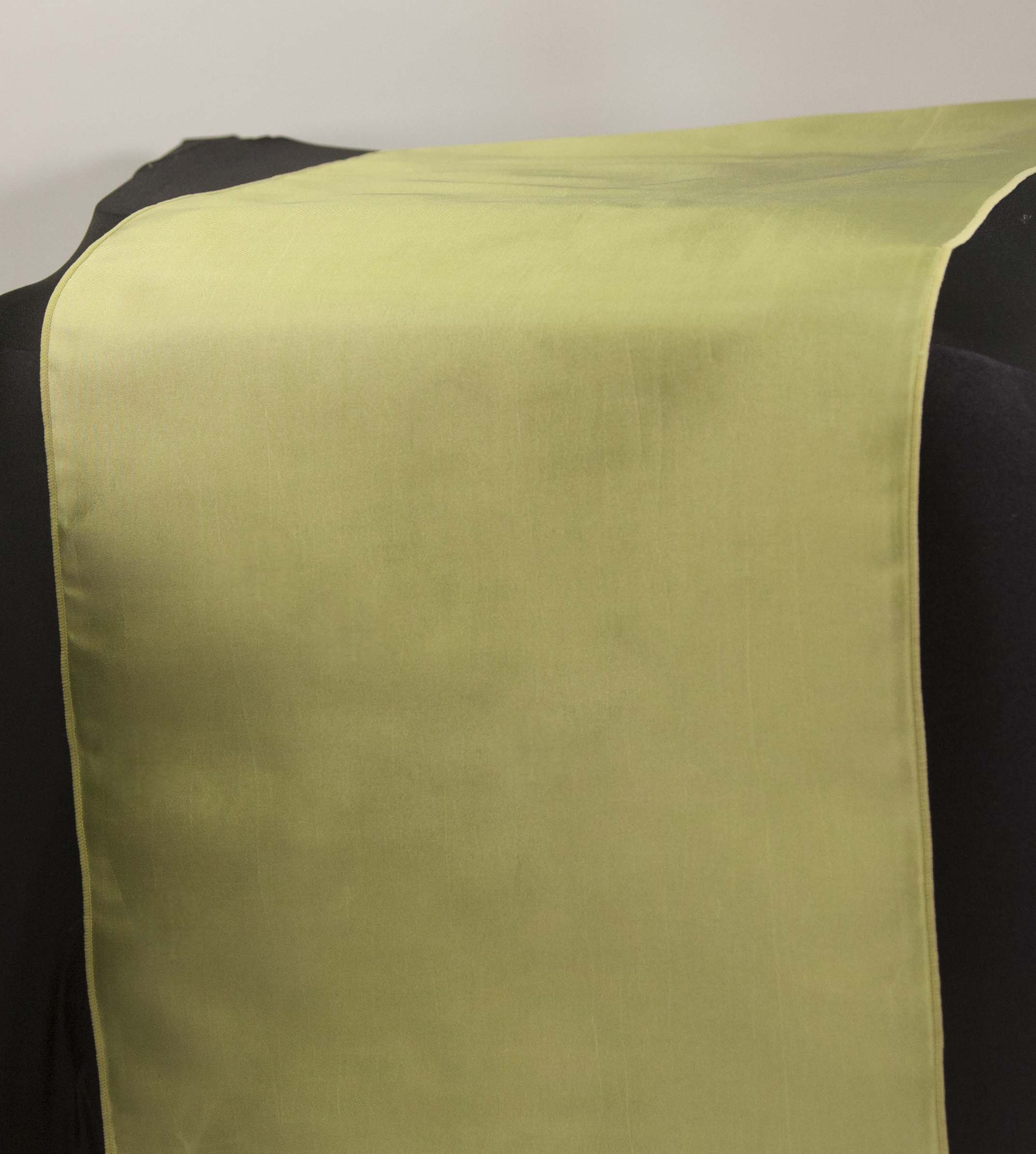Taffeta Table Runners - Tableware - Wedding Decor Events - 48 Colours and Matching Sashes Available (Mint)
