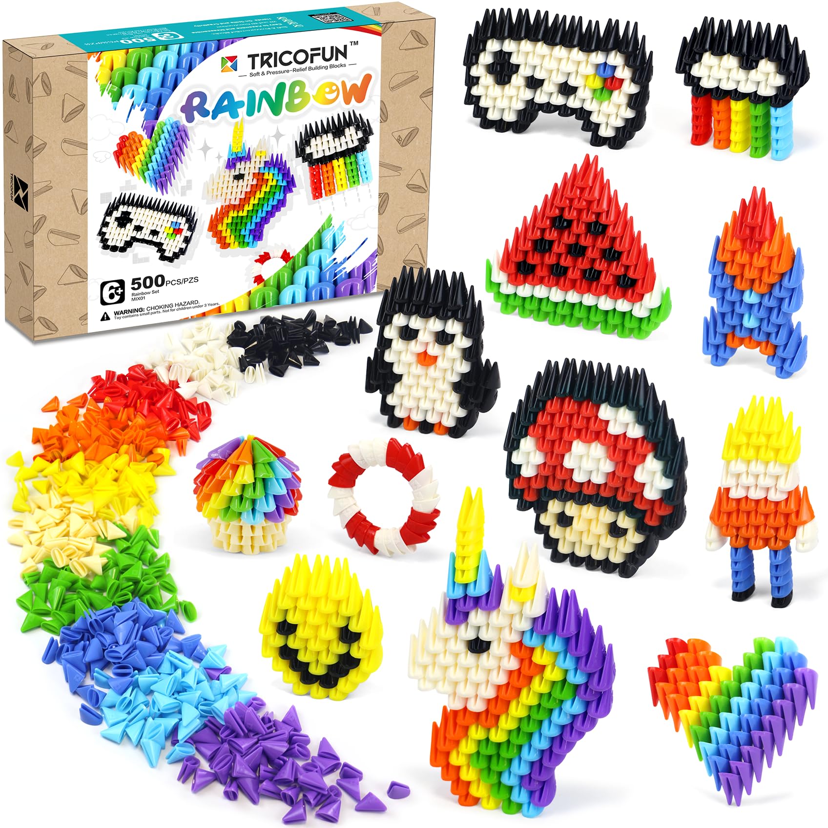 Amazon.co.jp: 折り紙手芸から生まれたブロック玩具・トリコファン Amazon.co.jp: 折り紙手芸から生まれたブロック玩具・トリコファン
