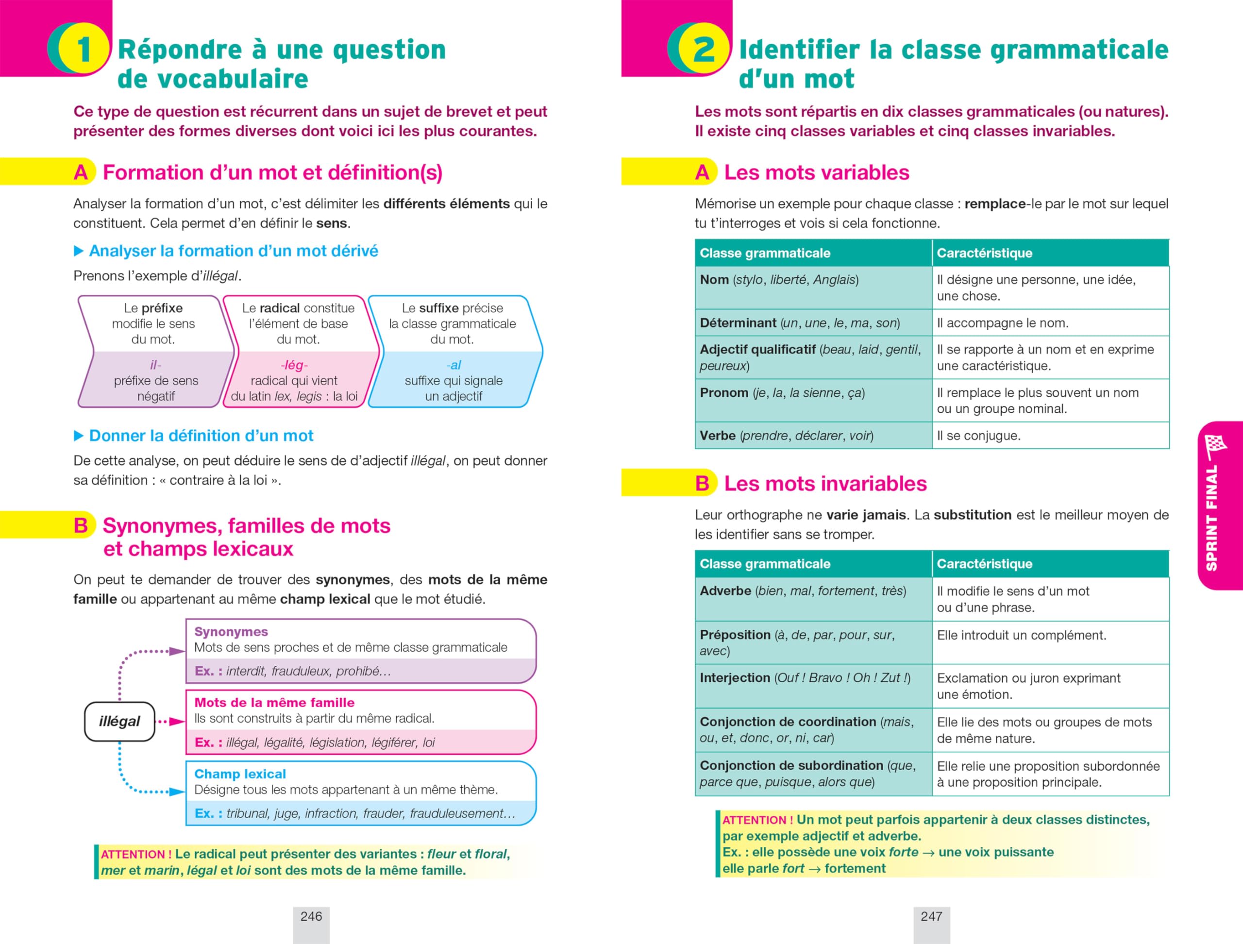 Annales du brevet 2026 - Annabrevet Français 3e - Nouveau brevet: sujets corrigés & méthodes pour réussir son brevet