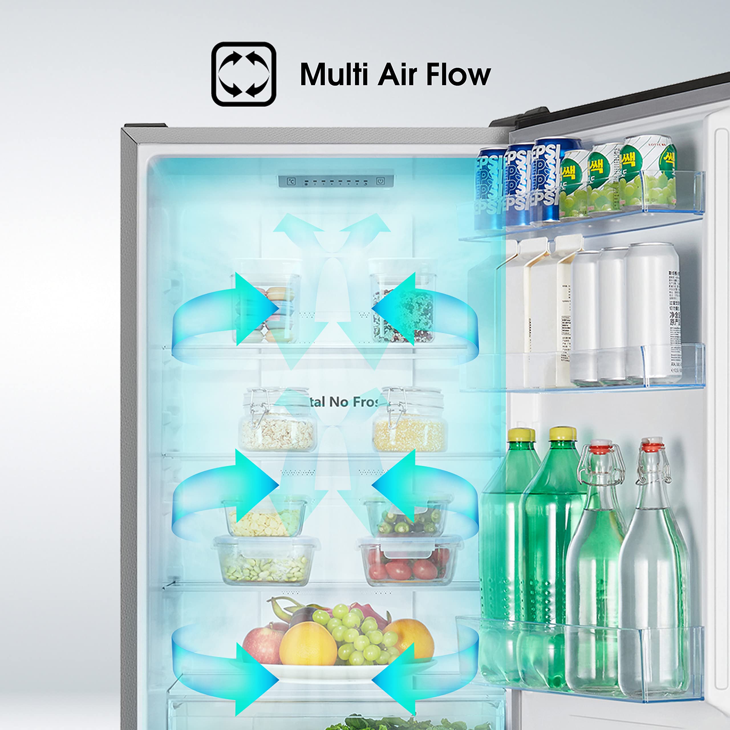 Hisense RB372N4ACE - Frigorífico Combi, Eficiente Clase E, Capacidad 292 L con 180 cm Alto, Cajón Verduras, 4 Estrellas Congelador, Puerta Reversible, Silencioso 39dB, Color Acero, Inox