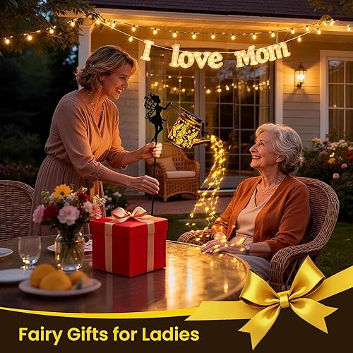 Miniatura 7 de X-PREK Luces solares impermeables para exteriores, luces solares de jardín de hadas, decoración al aire libre, regadera solar de colibrí, regalos de