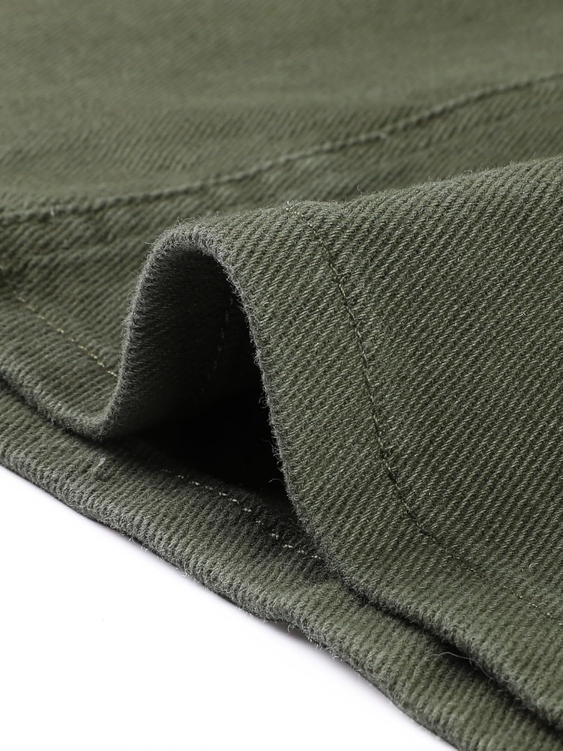 Allegra K Casual Denim Skirt for Women's High Waist Split Back Pockets Midi Jean Skirts - Image 5