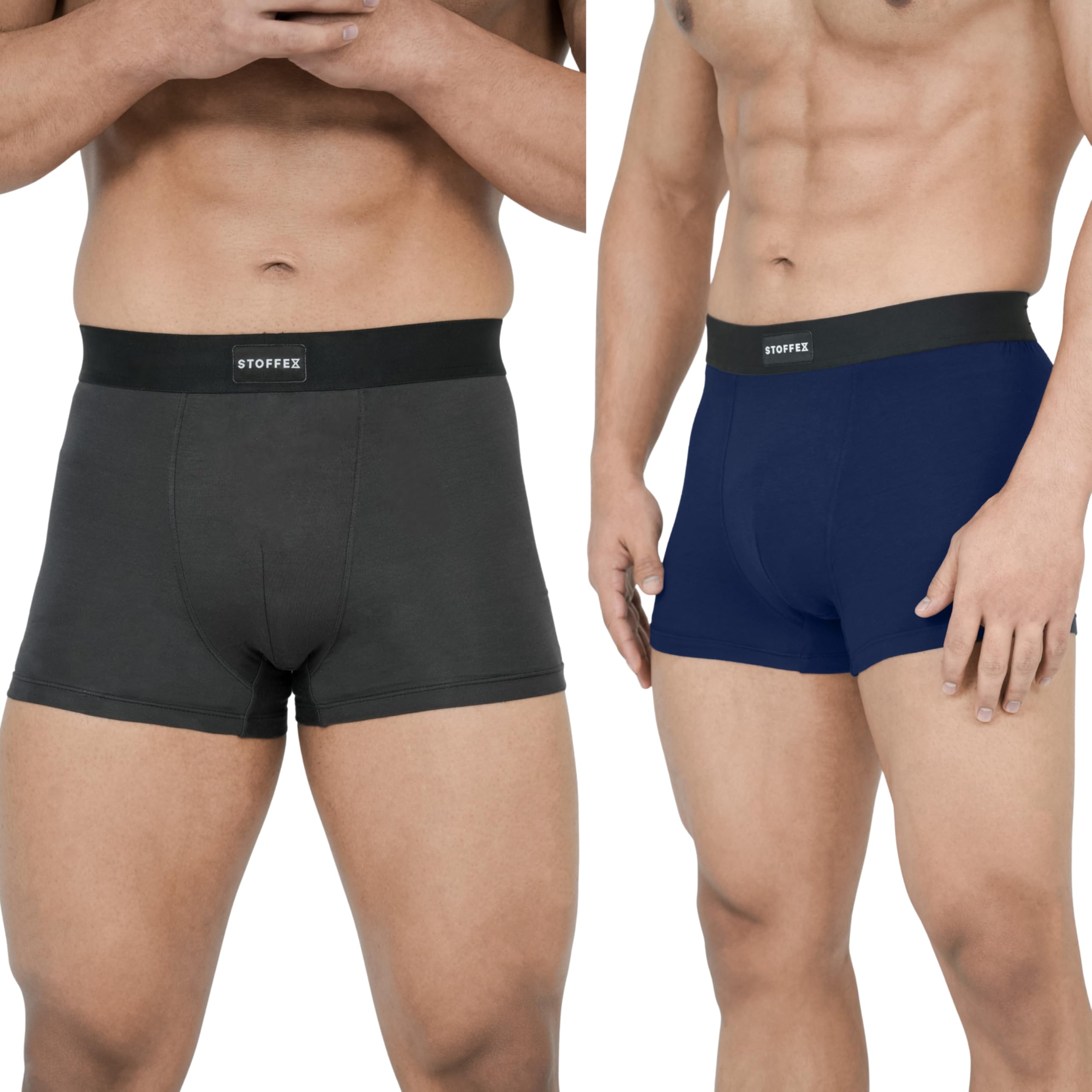 stoffex Premium Modal Trunk for Men | Ultra-Soft Breathable Stretch Underwear | Anti-Odour, Moisture-Wicking, All-Day Comfort Innerwear Combo Set-picture-42