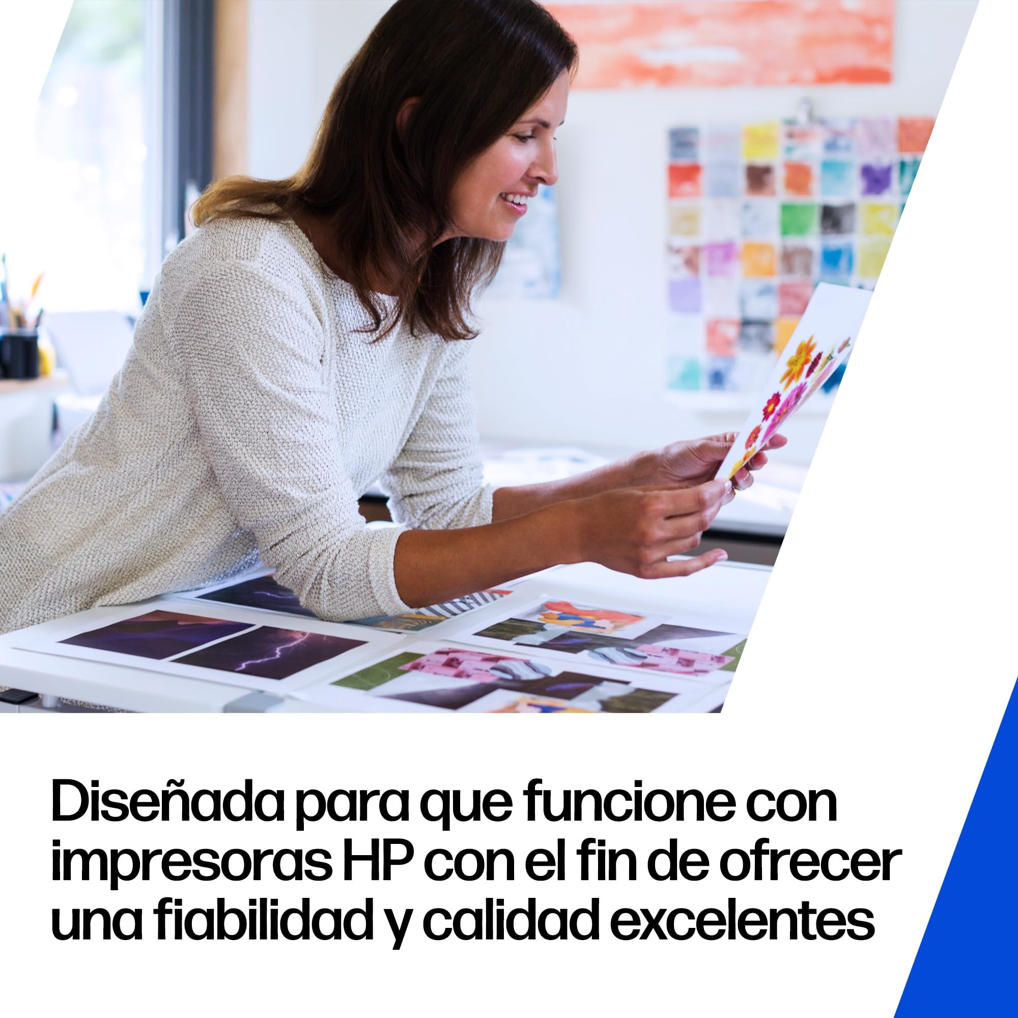 HP 903 Negro, Cian, Magenta, Amarillo, Pack de 4 Cartuchos Tinta Originales | Compatible con OfficeJet 6950, OfficeJet Pro 6960, 6970, 300 páginas (6ZC73AE)