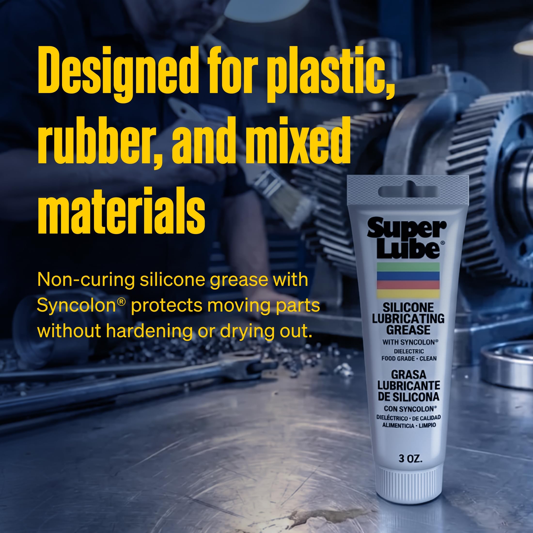 Super Lube Silicone Grease - Superior Protection -3 Super Lube Silicone Grease - Superior Protection -3