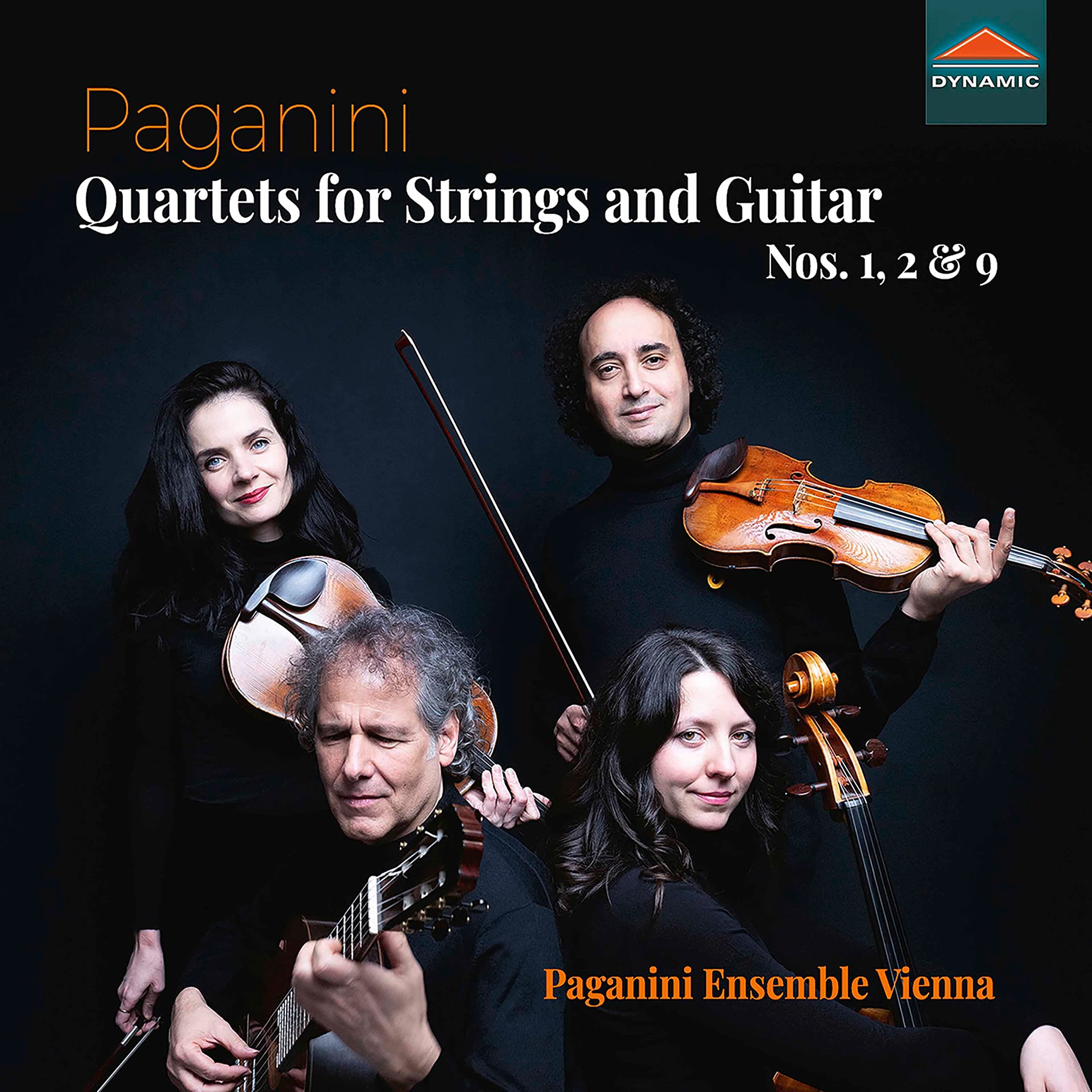 Nicolò Paganini: Quartets for Strings and Guitar Nos. 1, 2 & 9