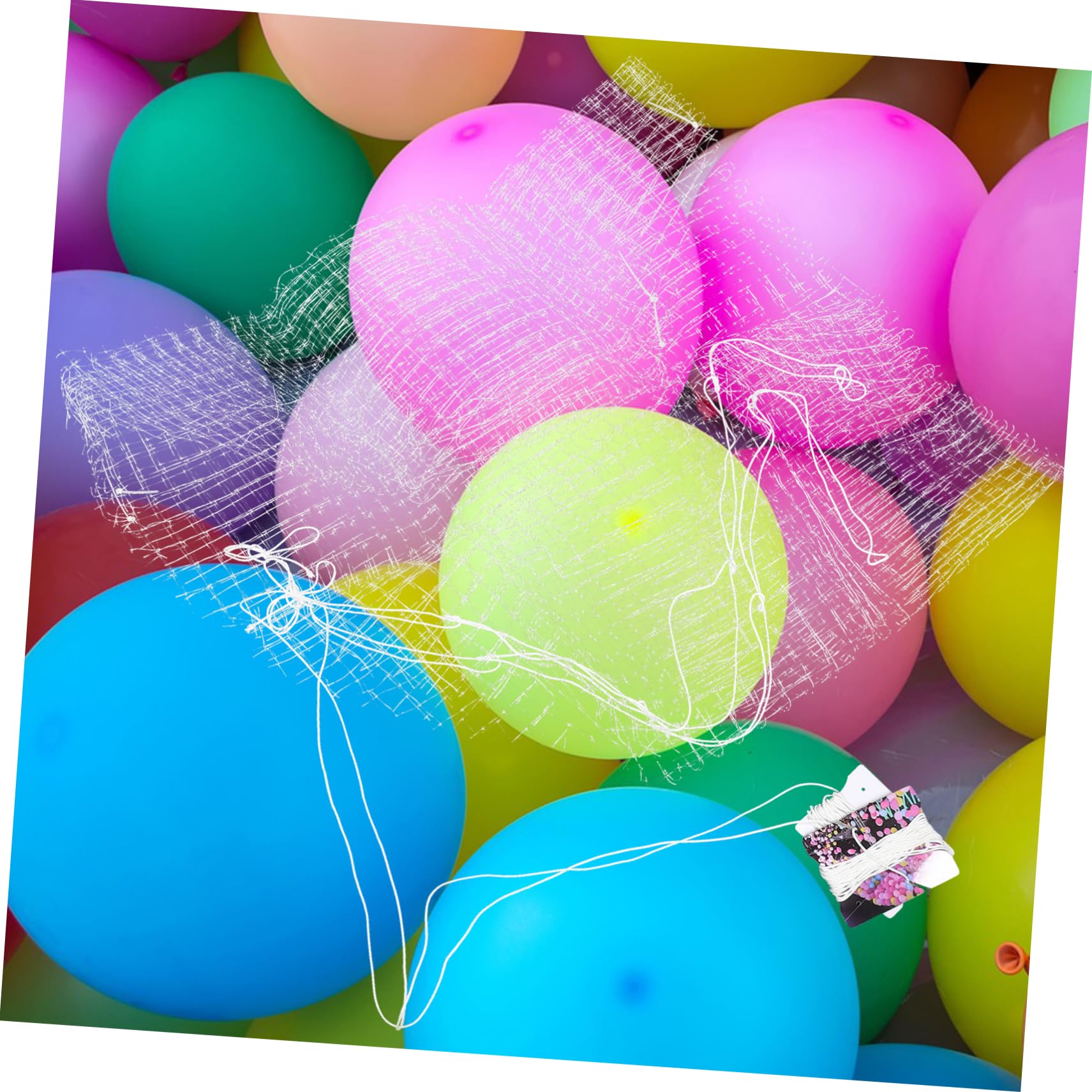Rete per Palloncini a Cuore Bianca in Pp 51 Pollici per Eventi | Matrimoni e Proposte, Decorativa, Stile Romantico, Aggiunge Senso di Cerimonia, Mesh Ampia