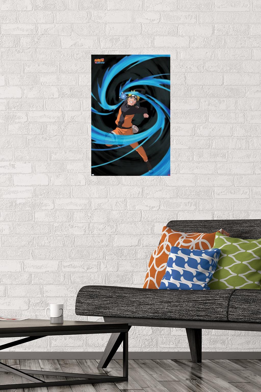 Amazon.com: Naruto Shippuden - Naruto Uzumaki Wall Poster, 22.4L