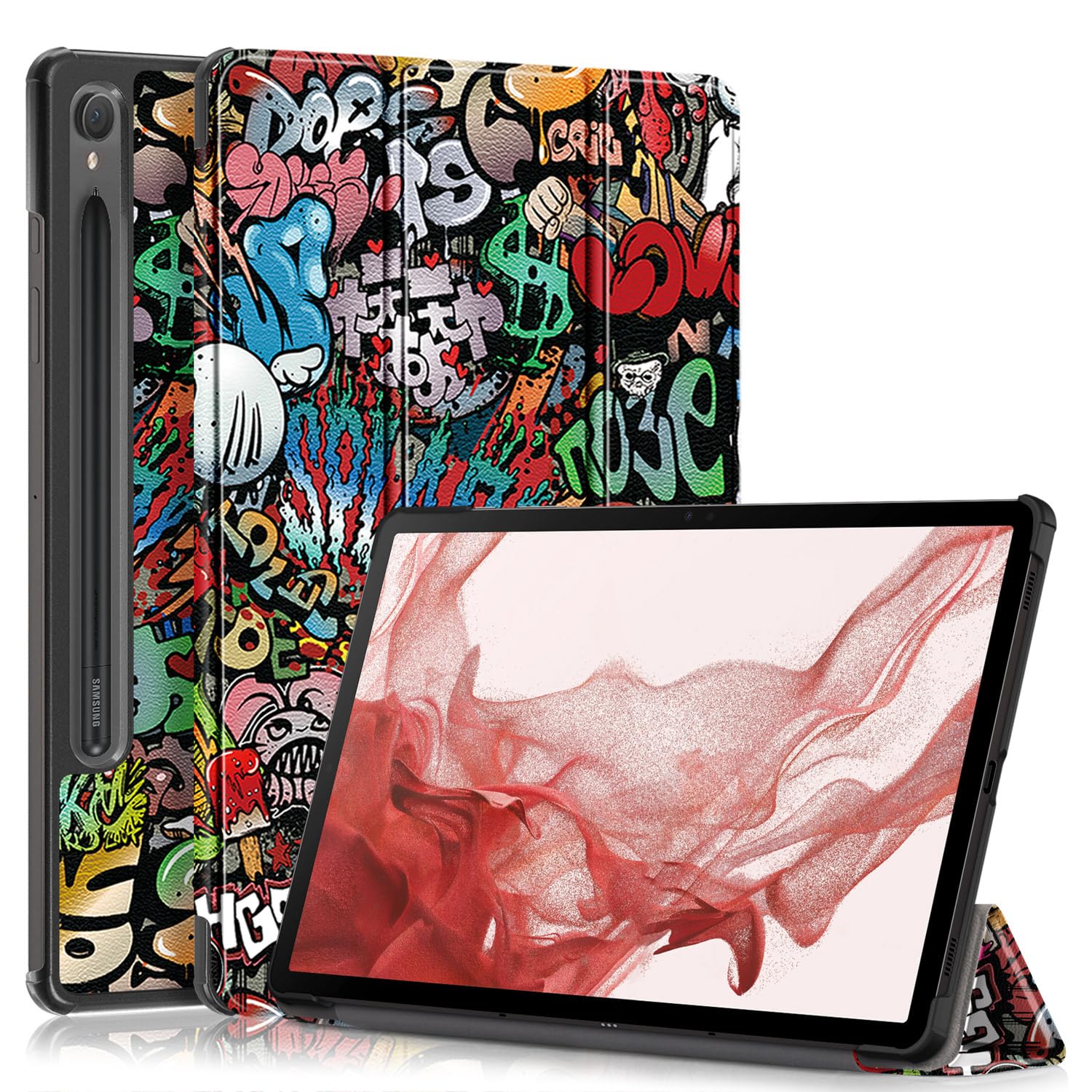 Coque mince Galaxy Tab S9 11" résistant aux chocs et rayures - 8