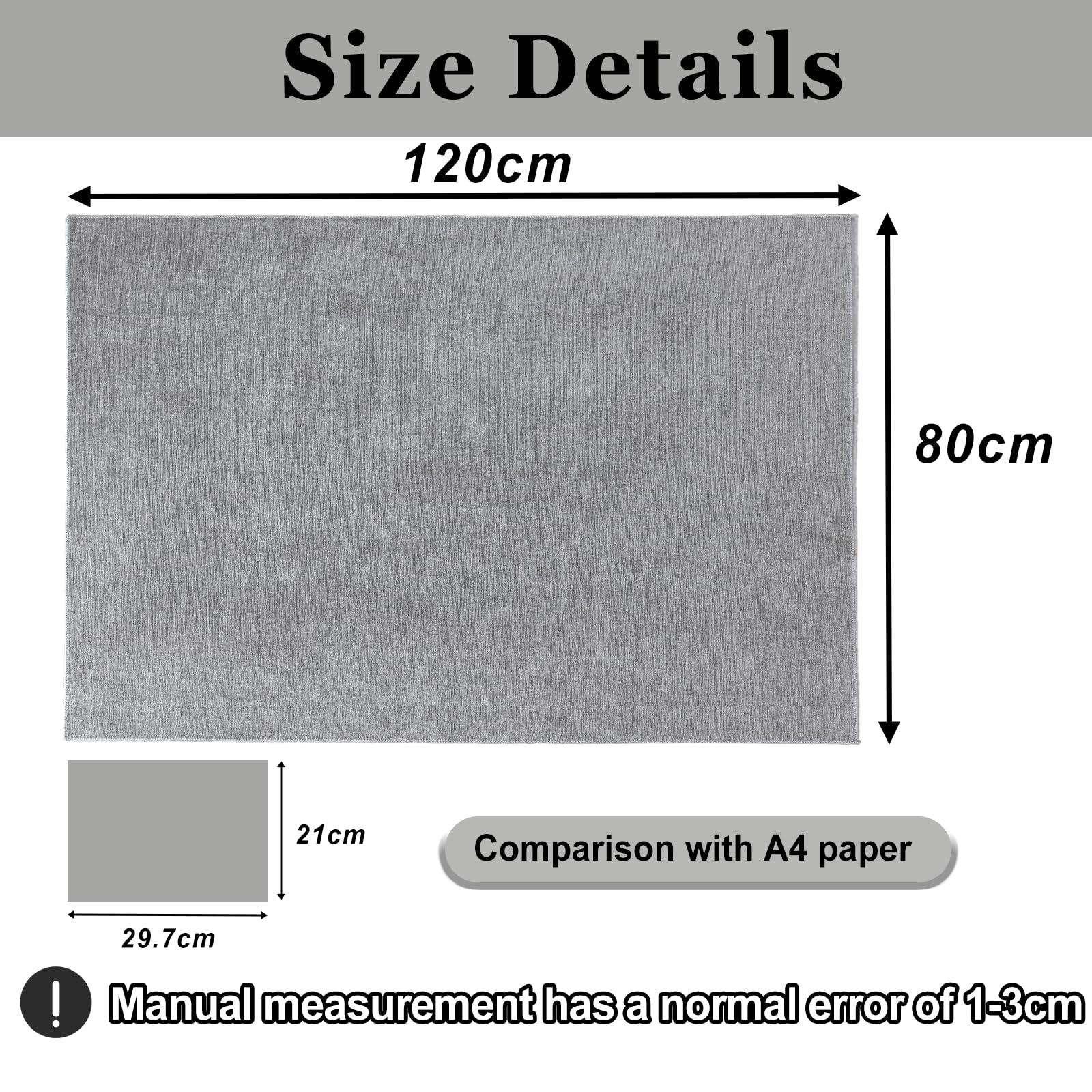 Tapis à poils courts - 80 x 120 cm - Rose - Lavable en machine - Antidérapant - Pour salon, chambre à coucher - Petit et antidérapant - Pour chambre d'enfant