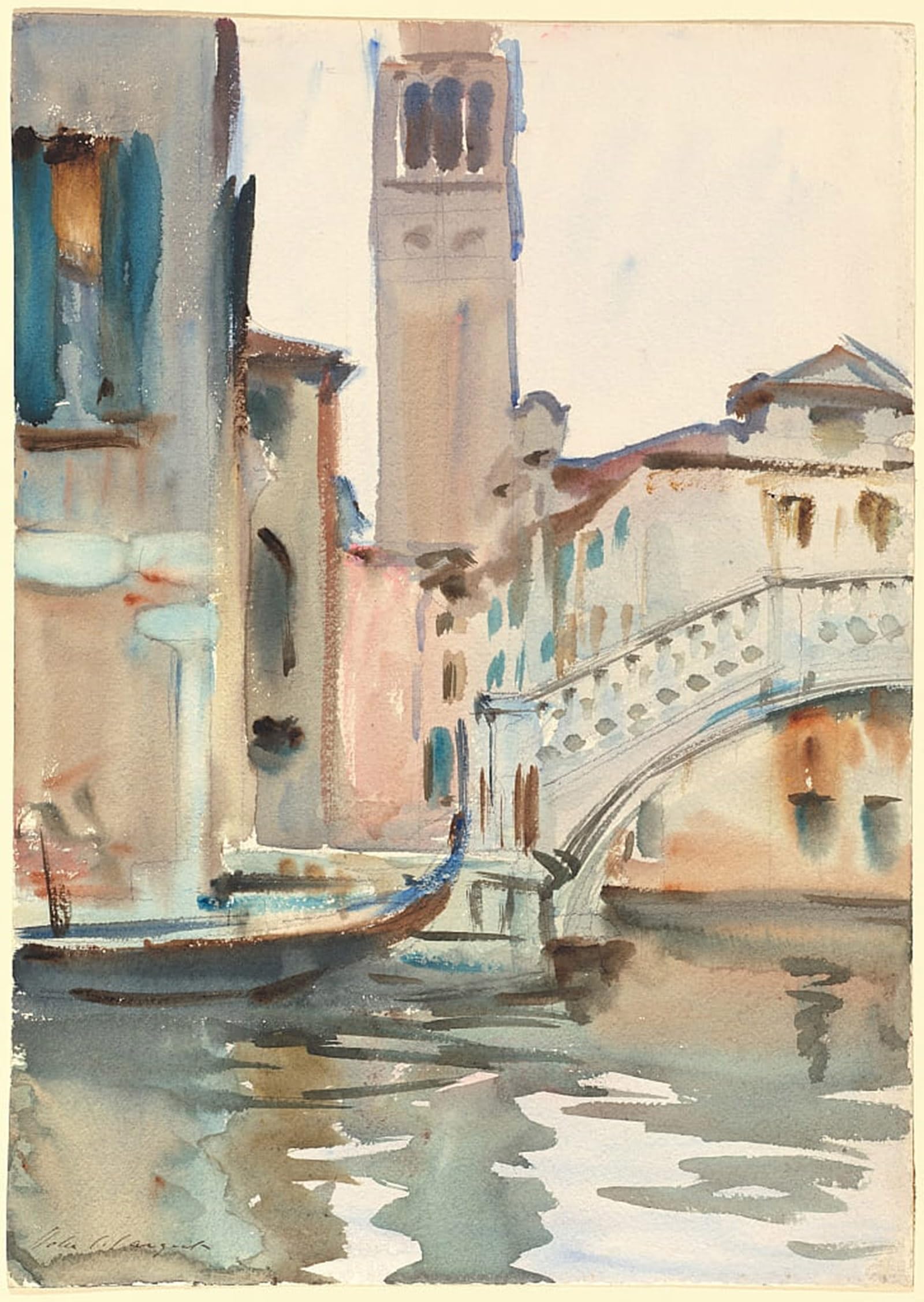 Cuadro decorativo de John Singer Sargent: lienzo para sala de estar de 60x90cm 5