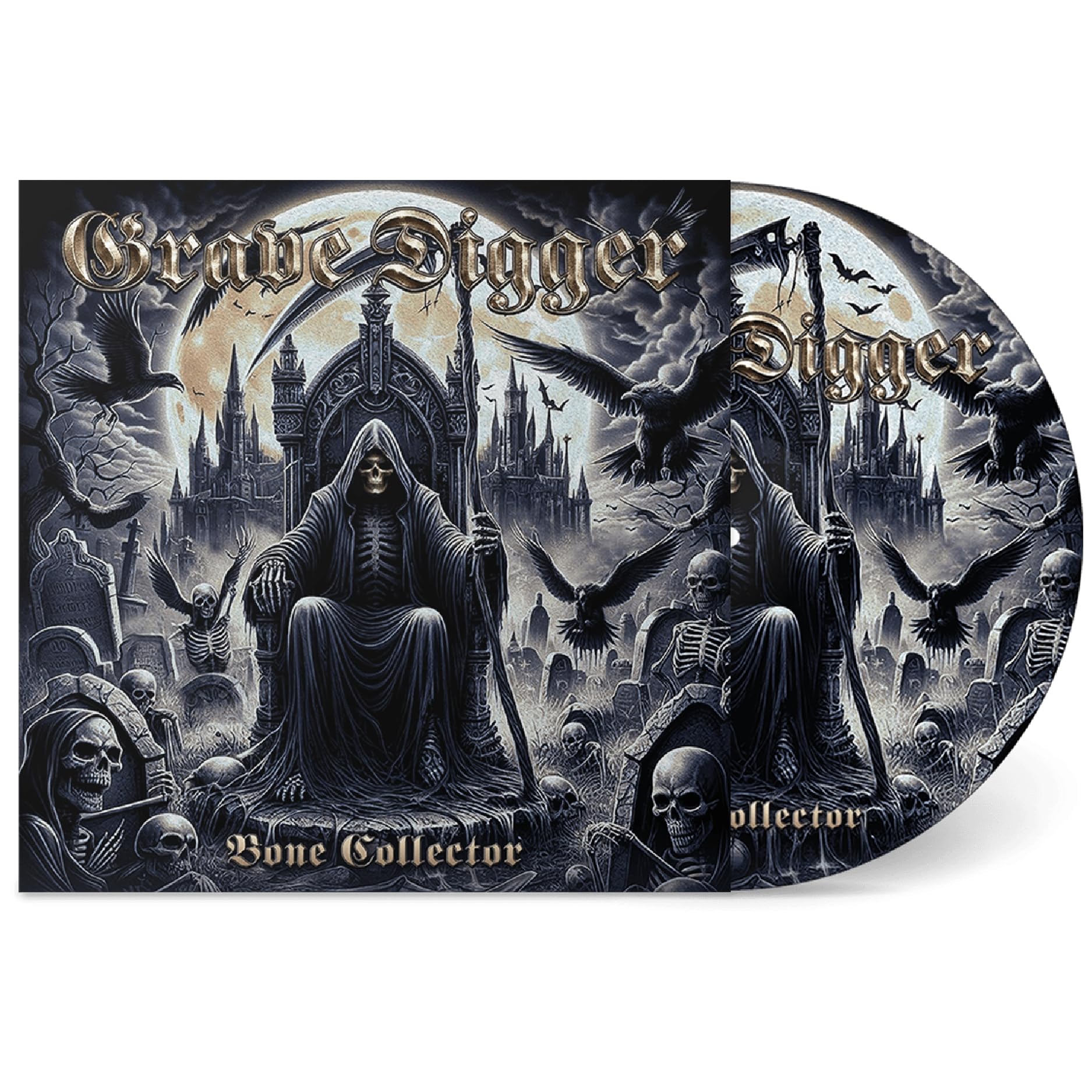 Grave Digger Bone Collector (picture Disc) 12PD New 4262464733351