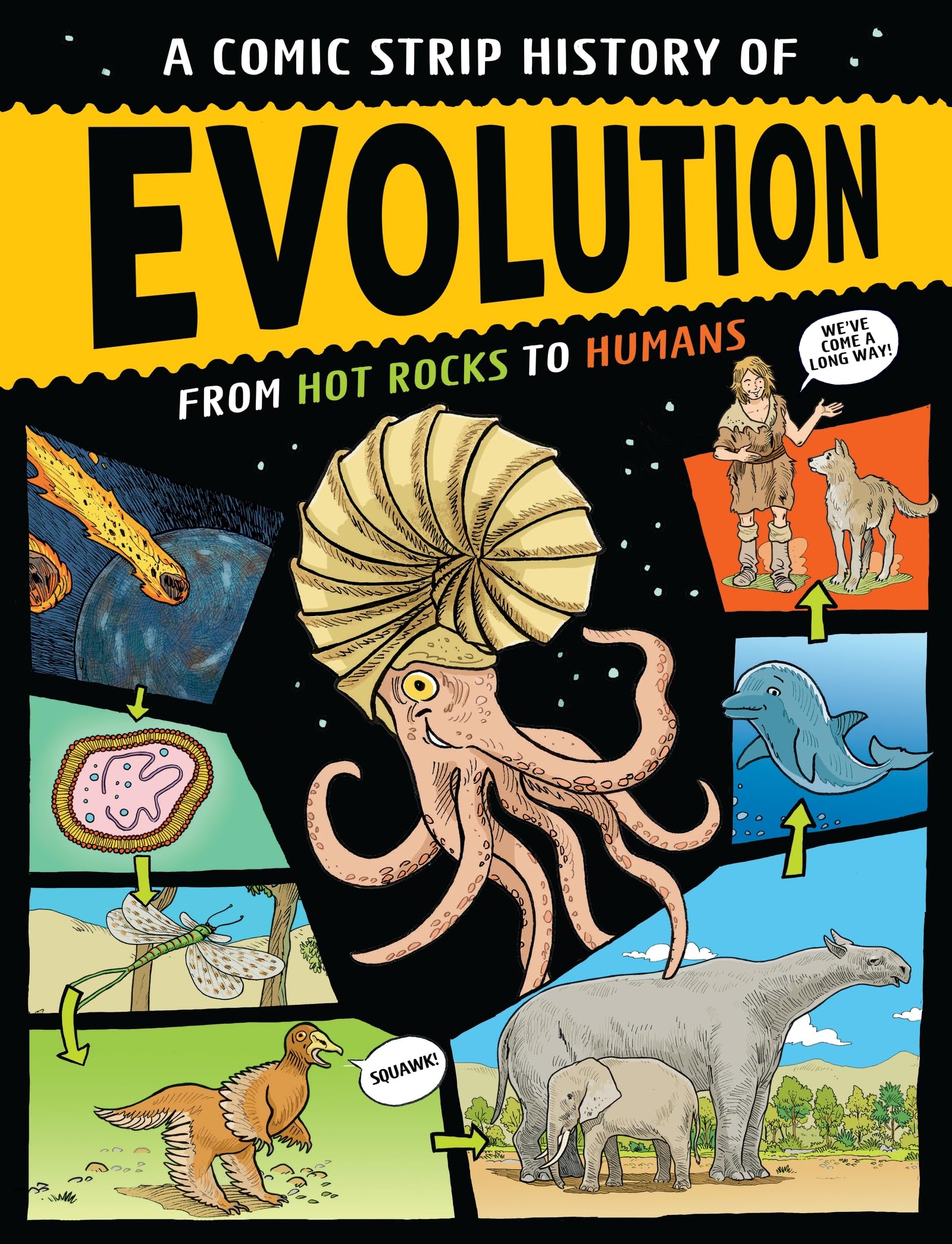 A Comic Strip History of Evolution (A Comic Strip History of Planet Earth)