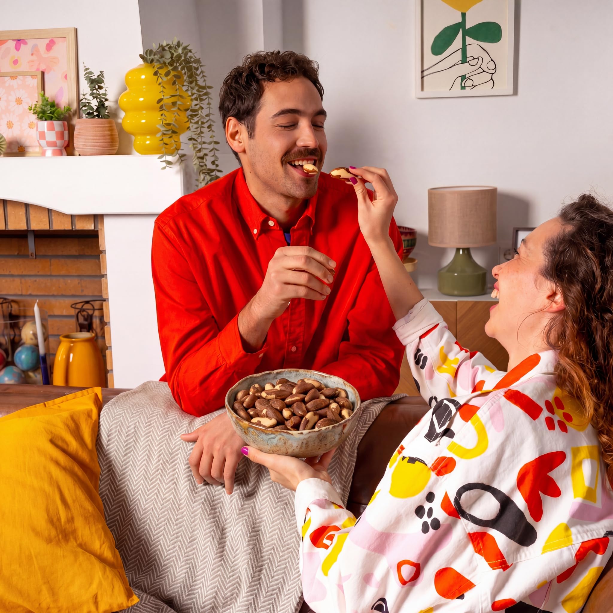 nut&me Noci del Brasile Premium1 kg | 100% naturale e Ricco di fibre e minerali | Senza glutine nè conservanti | snack sano e vegano
